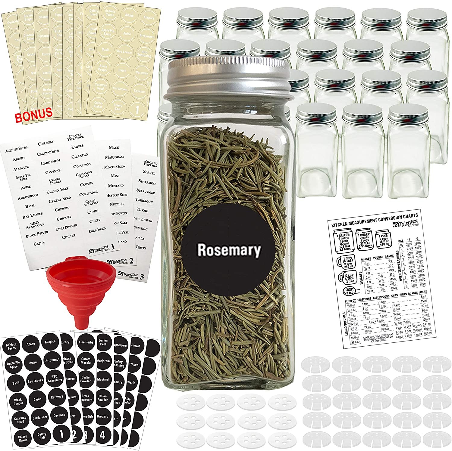 Talented Kitchen Jars &amp; Labels