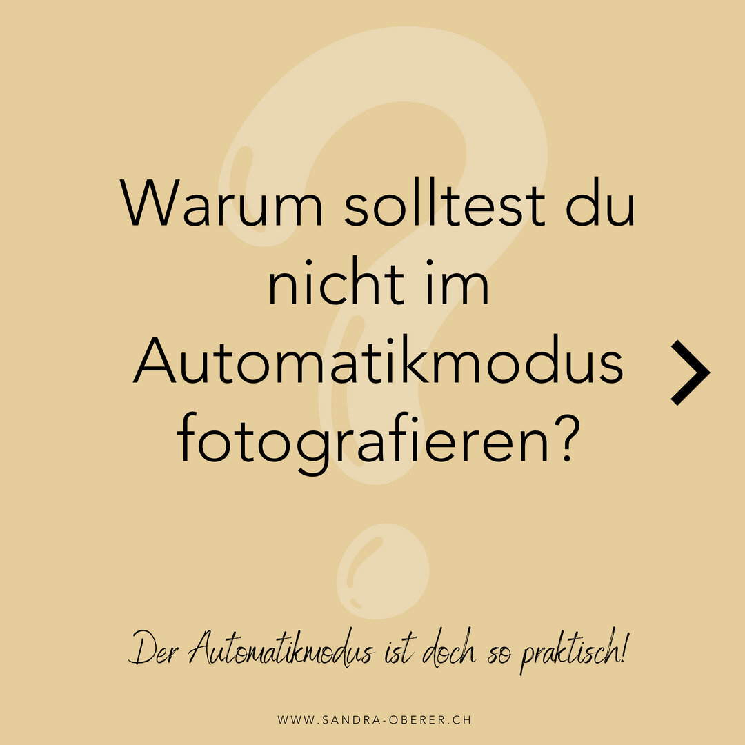 Warum solltest du nicht im Automatikmodus fotografieren❓ 💡 Weil du im manuellen Modus ganz einfach die besseren Bilder machst! ​​​​​​​​
❌ Wenn du nachts im Automatikmodus fotografierst, wird dir die Kamera zu helle Bilder liefern und bewegte Motive 