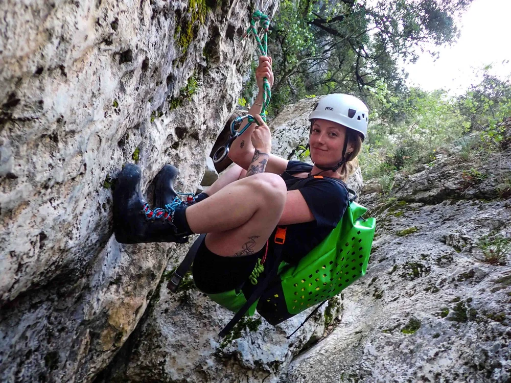 Canyoning aux Vans en Ardèche