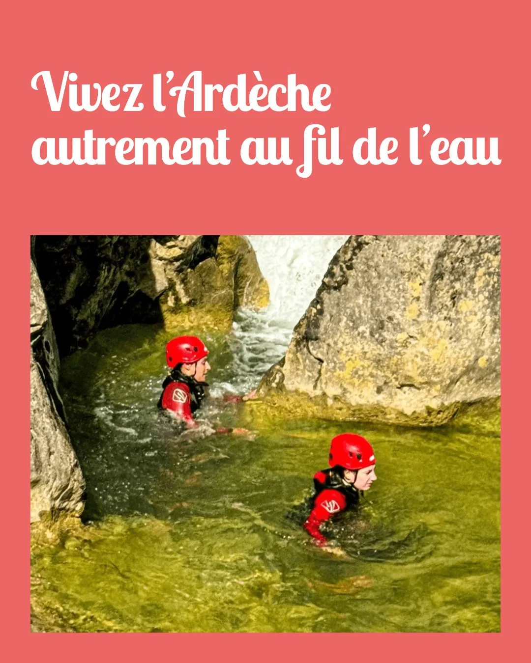 Envie de découvrir l'Ardèche autrement ? Venez essayer nos randonnées aquatiques, des aventures uniques adaptées aux petits et grands !
Explorez les rivières, franchissez cascades et toboggans naturels, tout en pro