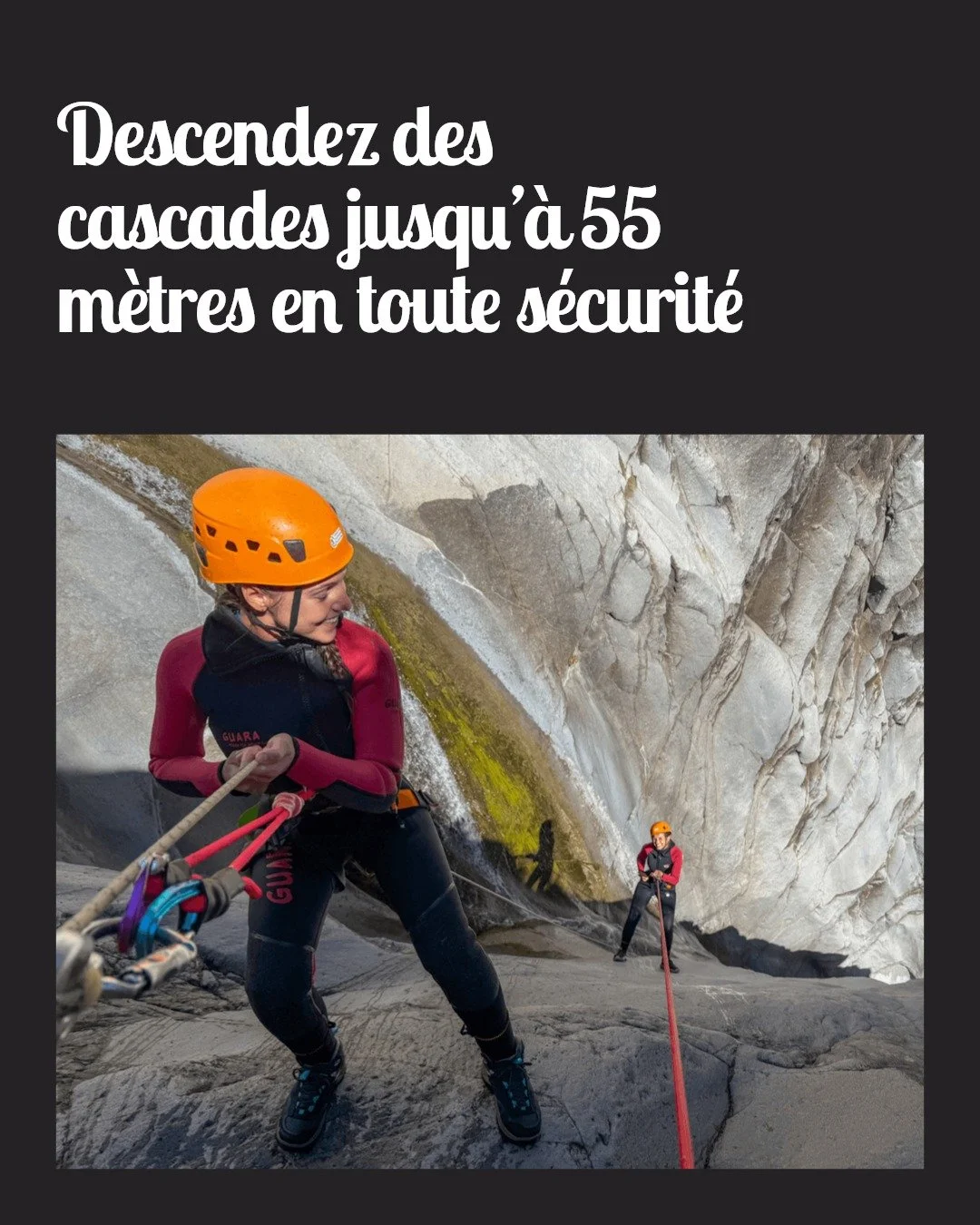 Explorez les gorges secr&egrave;tes de la R&eacute;union avec nos parcours canyoning adapt&eacute;s &agrave; tous les niveaux !

Plongez dans des eaux cristallines, glissez sur des toboggans naturels et descendez en rappel des cascades spectaculaires