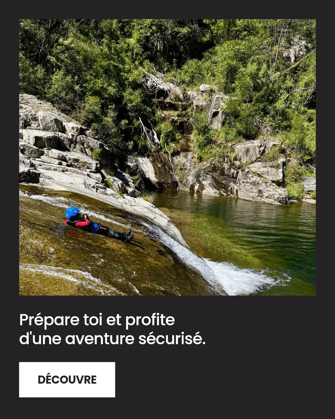 La s&eacute;curit&eacute; n'est pas une option quand on s'aventure en canyoning ou via ferrata en Ard&egrave;che.

Pr&eacute;pare ton &eacute;quipement, &eacute;coute ton guide, et respecte chaque consigne pour profiter &agrave; fond sans prendre de 