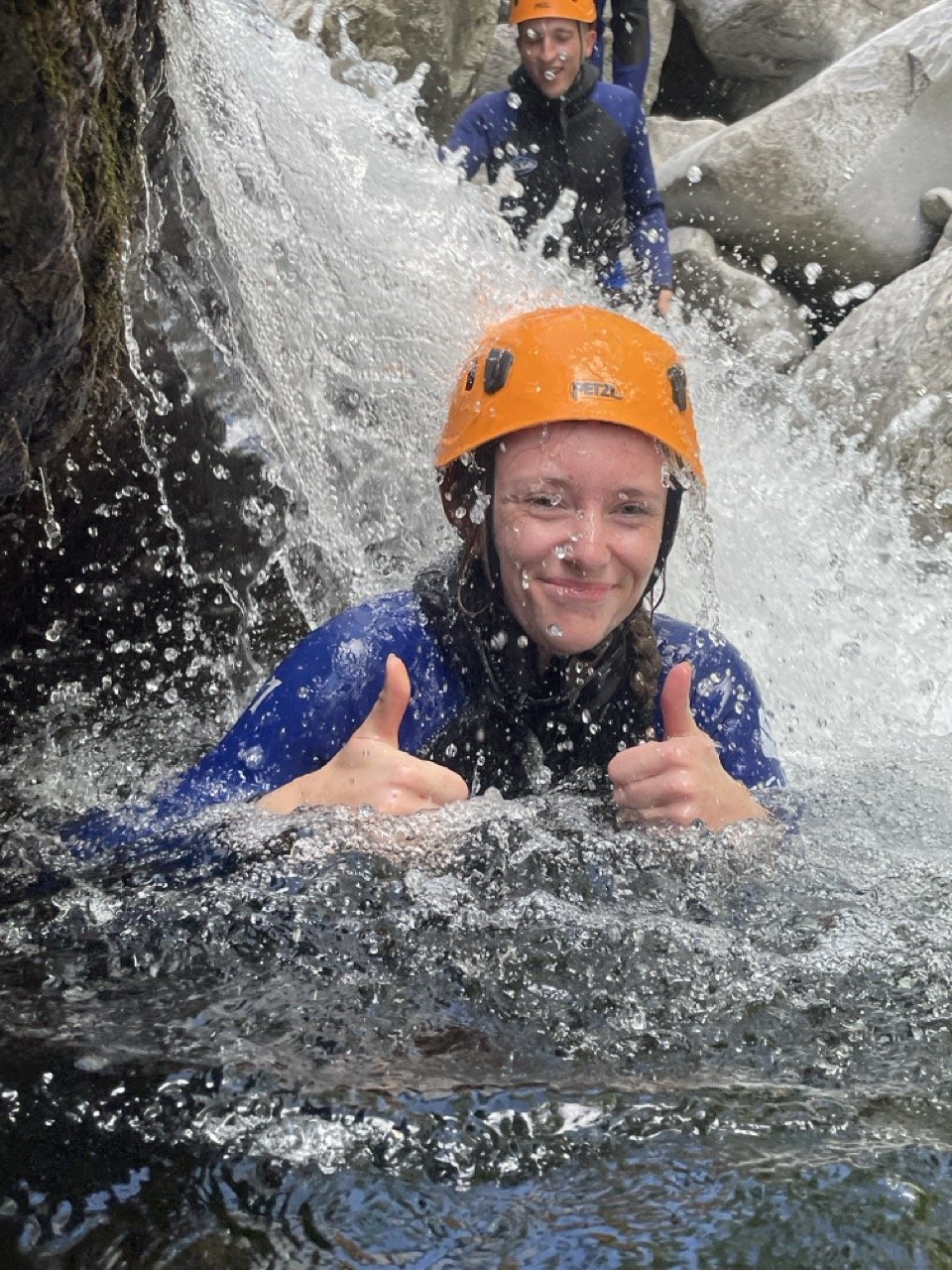 Canyoning au canyon de l'Azéro en Ardèche