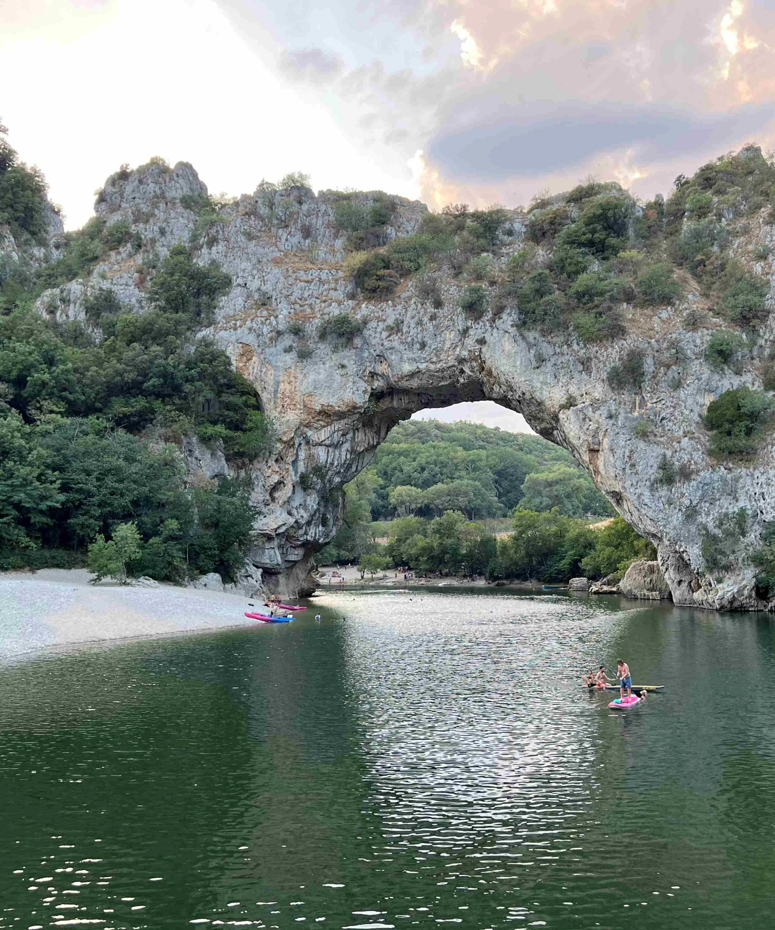 canoe-kayak Gorges du Verdon parcours.