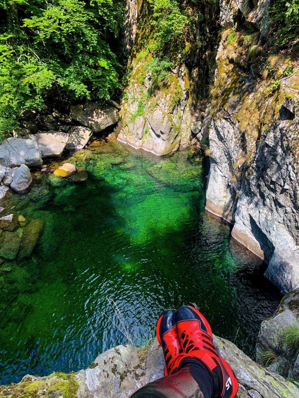 Canyoning dans le Chassezac
