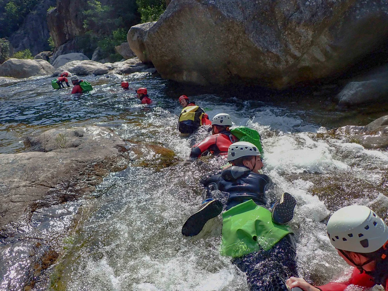 Canyoning à Ruoms en Ardèche