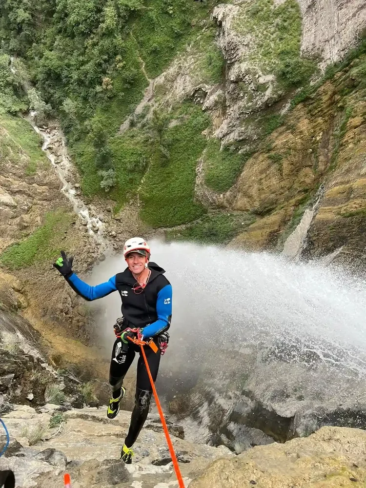 Benjamin, moniteur via ferrata Ardèche