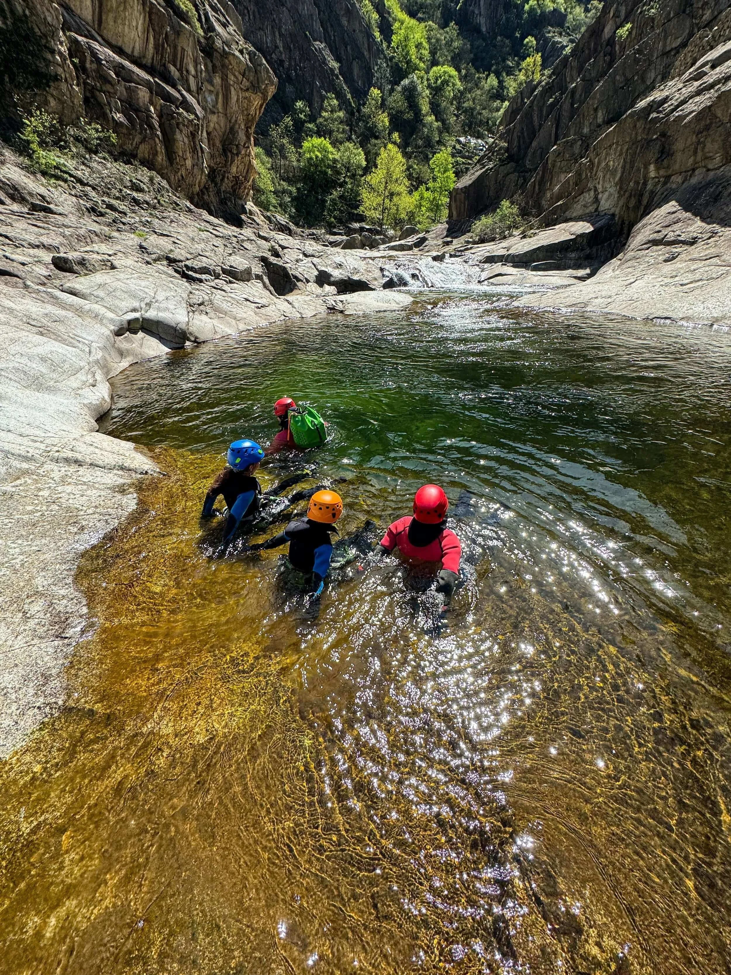activité canyoning Bas de Chassezac Ardèche