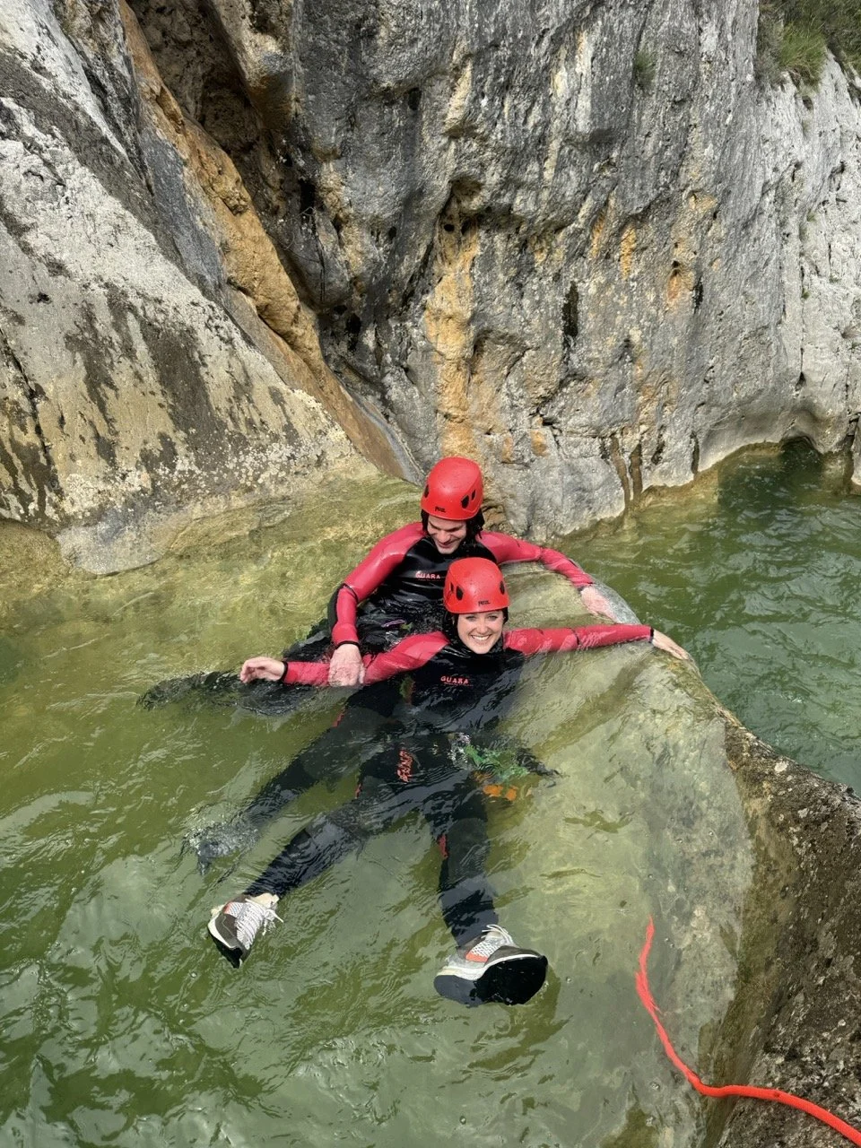 Le canyoning près de Saint-Martin-d'Ardèche en images