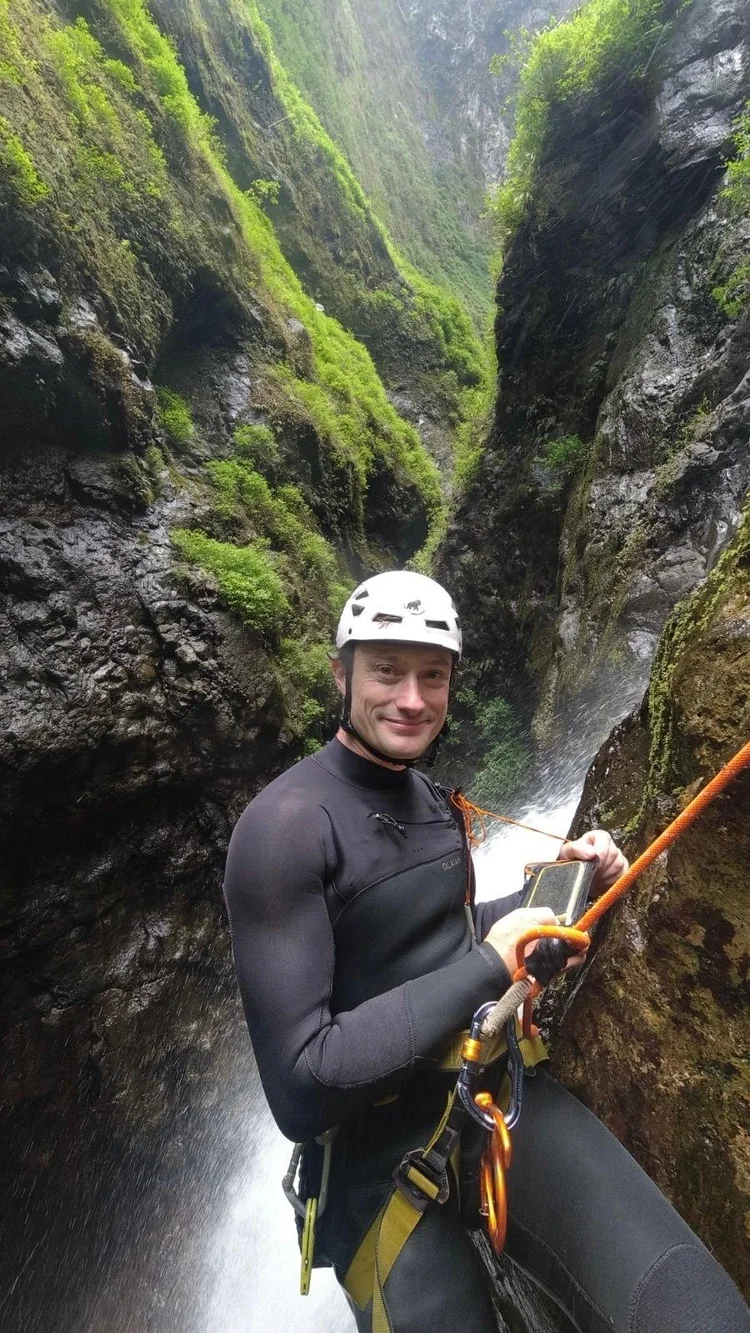 Guillaume « Guigui », moniteur via ferrata Ardèche
