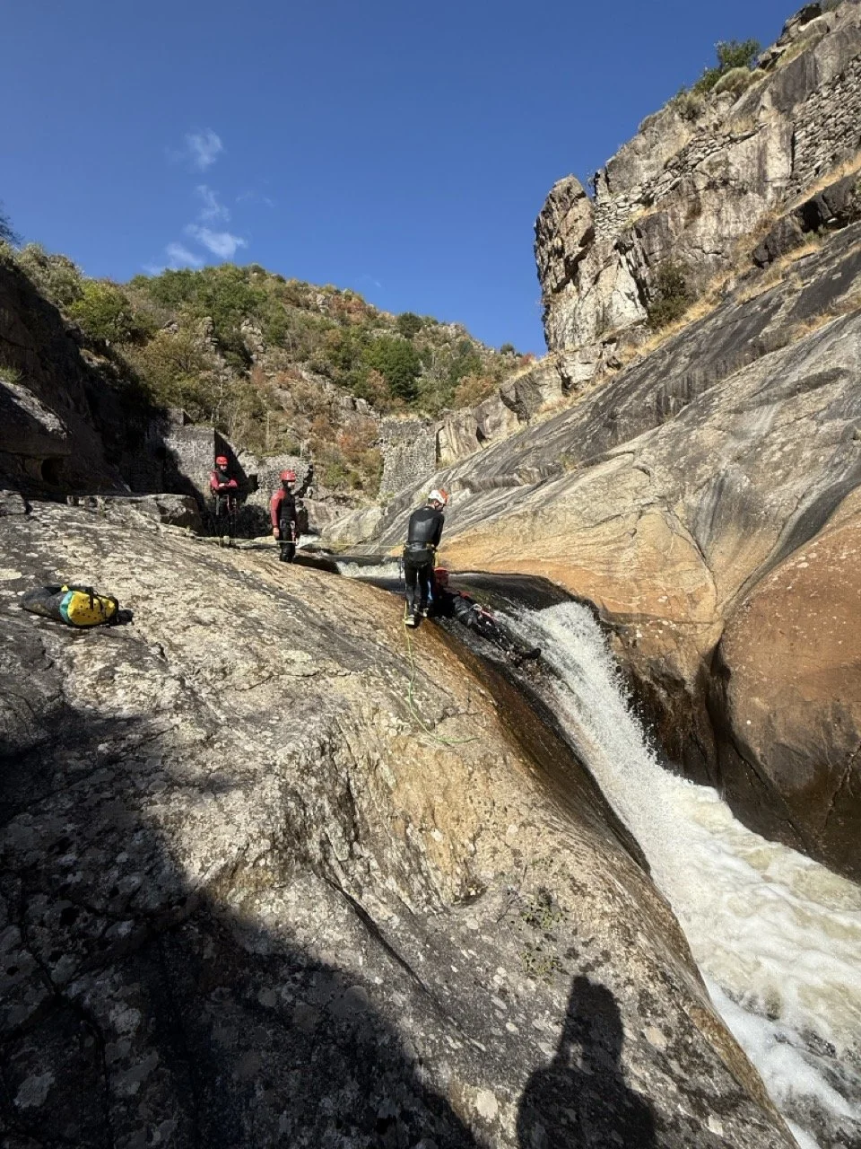 Toboggan naturel au canyon Rock'N'Roll