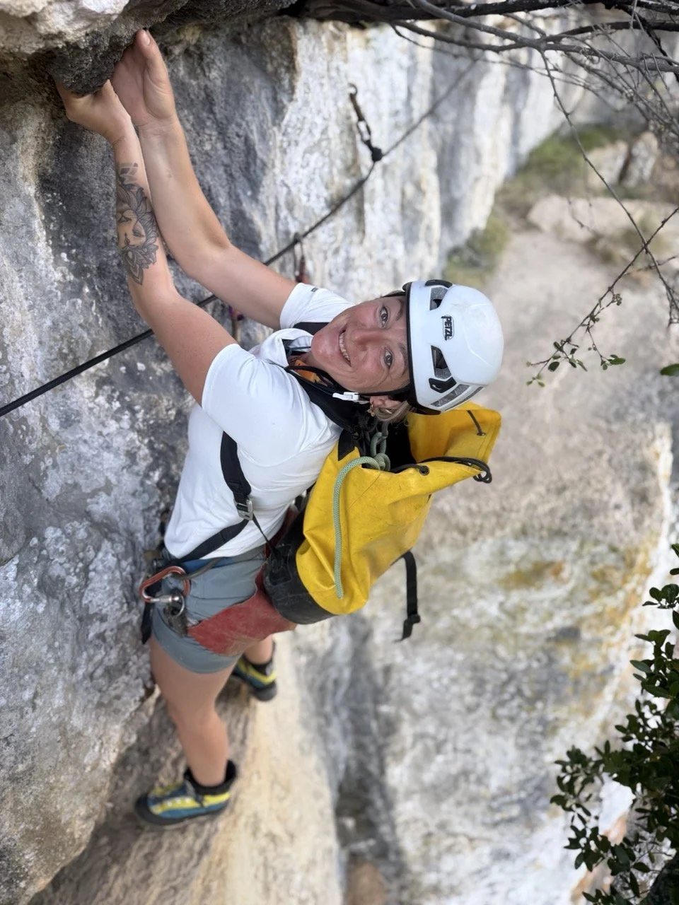 Oiana Duboscq, guide canyoning en Ardèche