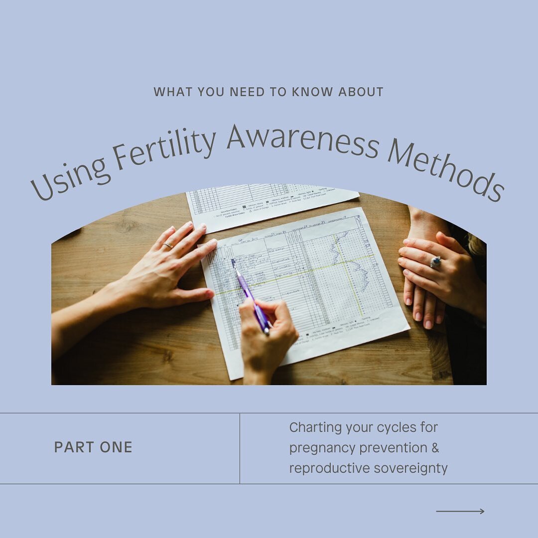 The wisdom of our bodies and the knowledge of how they work cannot be taken from us. ⁣
⁣
What you need to know about using Fertility Awareness Methods to chart your cycles for pregnancy prevention &amp; reproductive sovereignty, Part 1 - ⁣
⁣
Fertilit