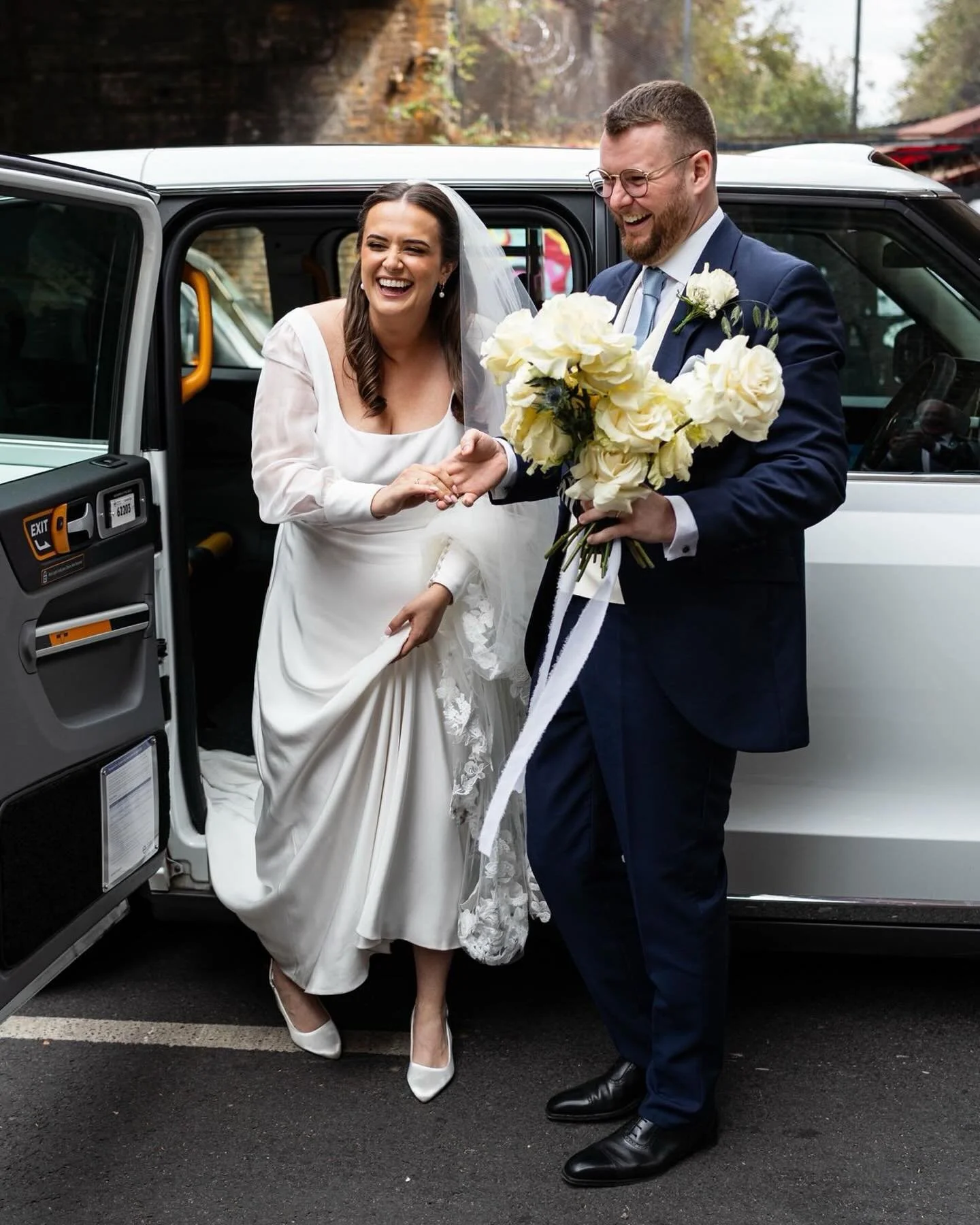 Caroline + Patrick 💓 wow, where to start. Such an incredible day full of FUN. McFly as the aisle song and a Dolly Alderton reading (girl after my own heart!) not to mention a Smirnoff ice renaissance, an epic band ft. the groom himself on guitar, th