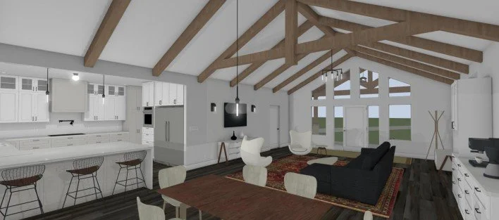 3D Rendering - Living Room