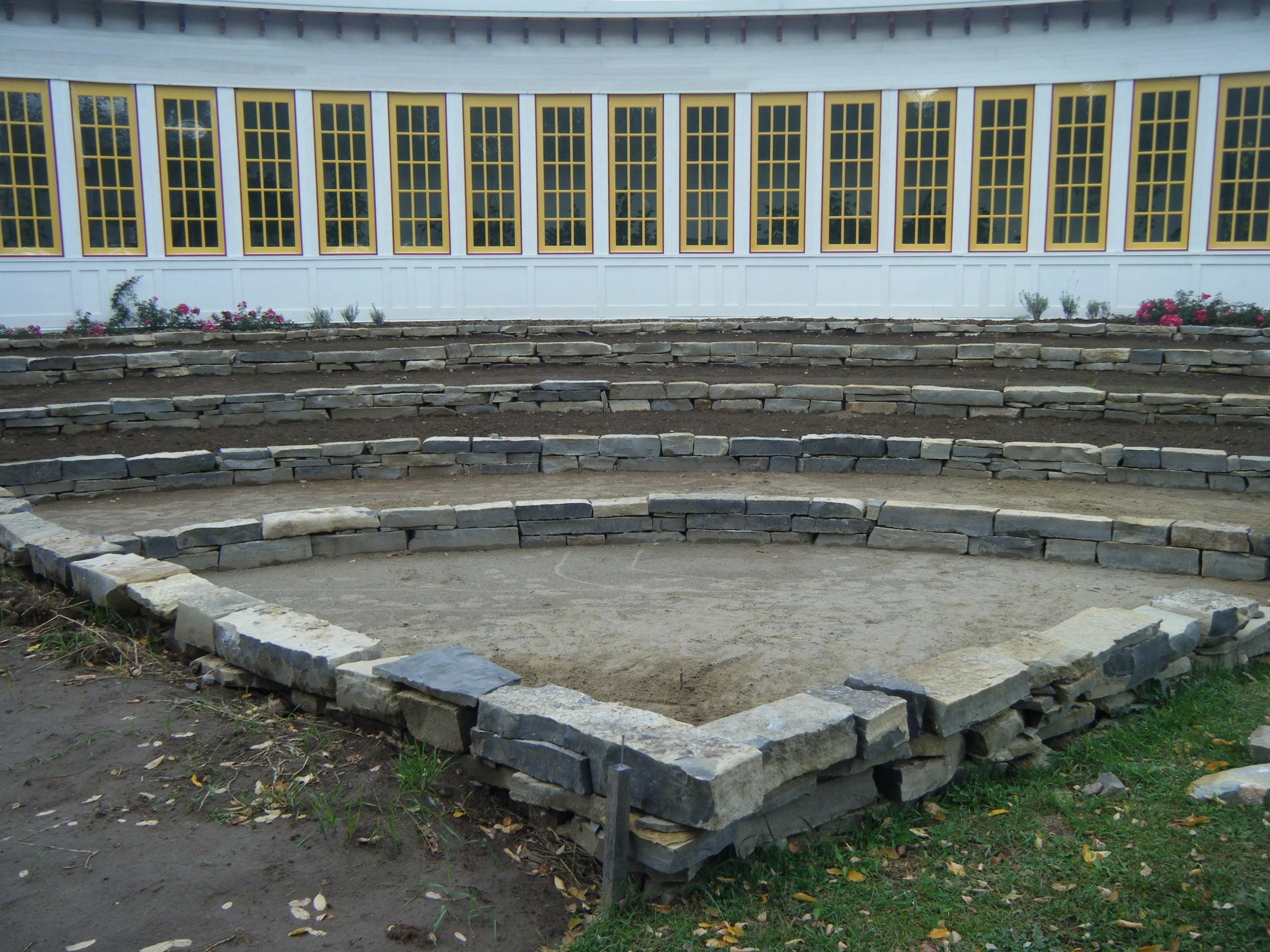 Spindletree Gardens - Amphitheater Installation