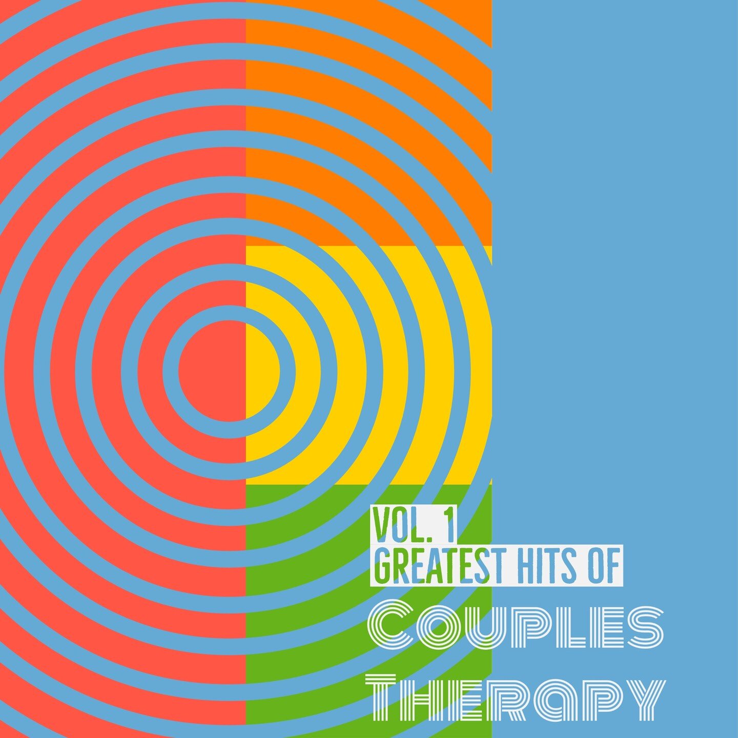 With a decade of Couples Therapy experience under my belt, I've been privy to these familiar tunes time after time. Hence, I've taken the liberty of assembling them into an album, which I present to you for your consideration and enjoyment. 

I'm ope