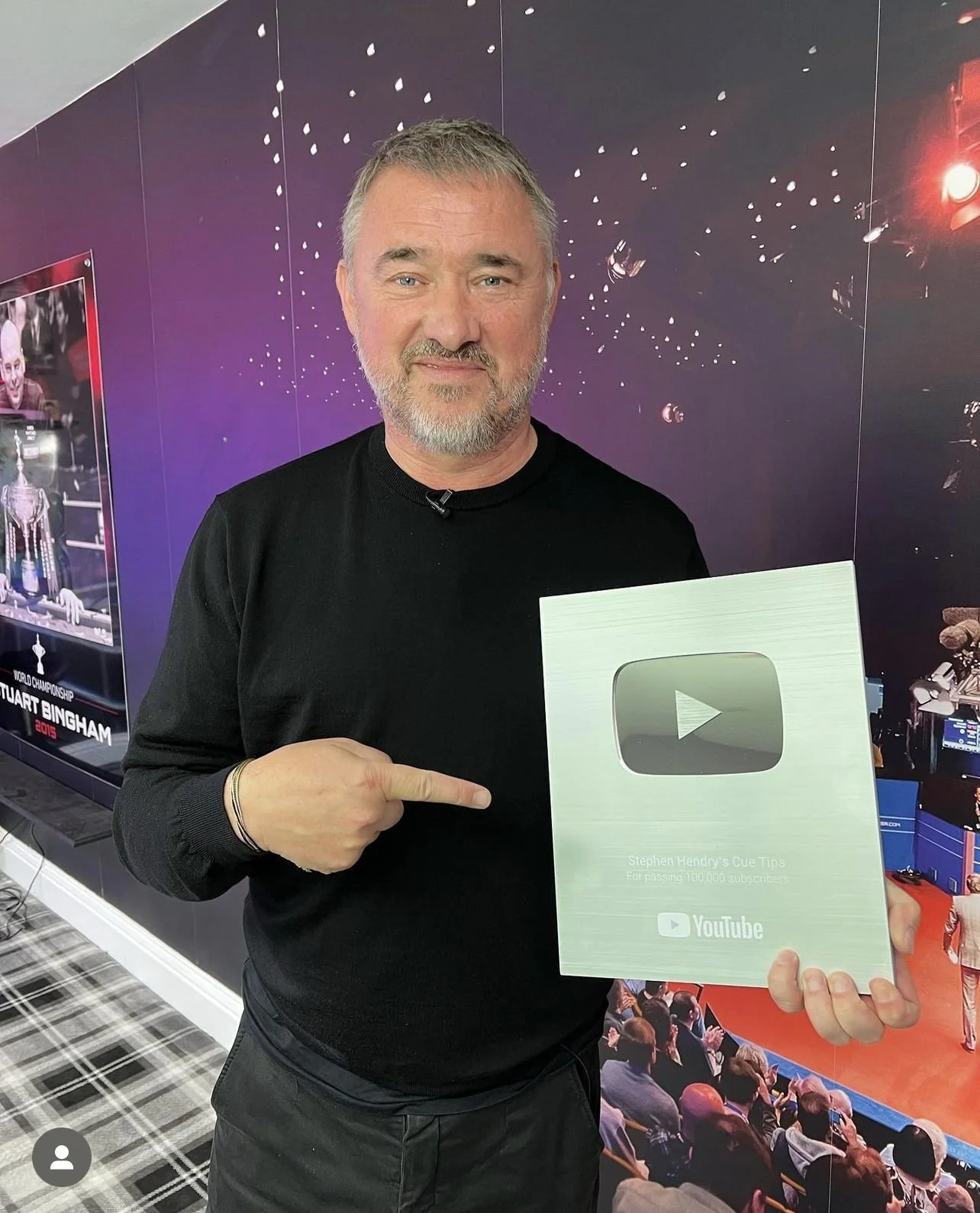 Stephen Hendry + YouTube