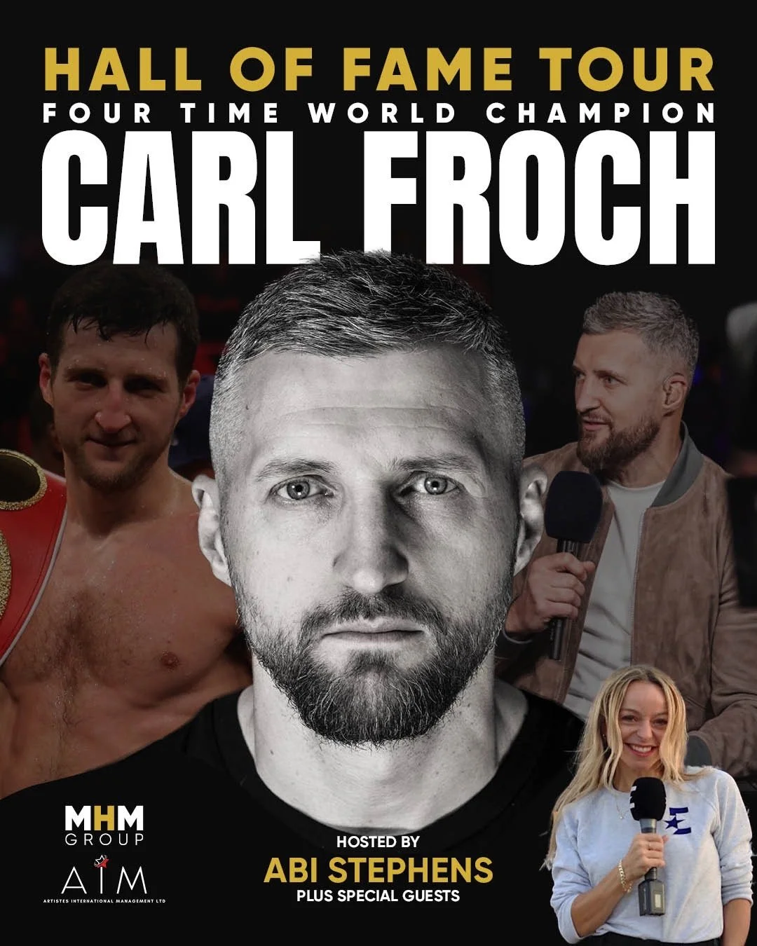 Carl Froch + Abi Stephens - Hall of Fame Tour LIVE