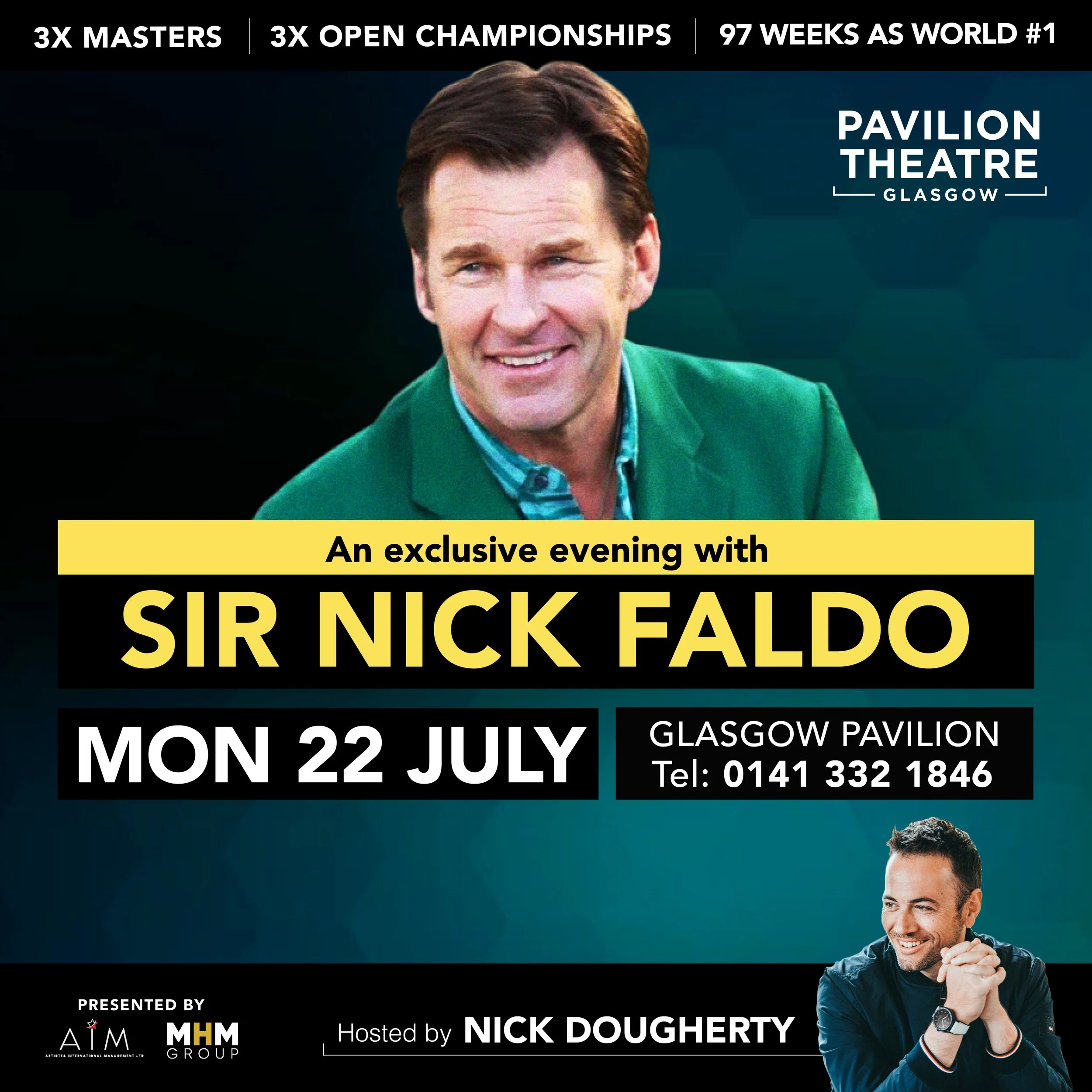 Nick Faldo + Nick Dougherty LIVE