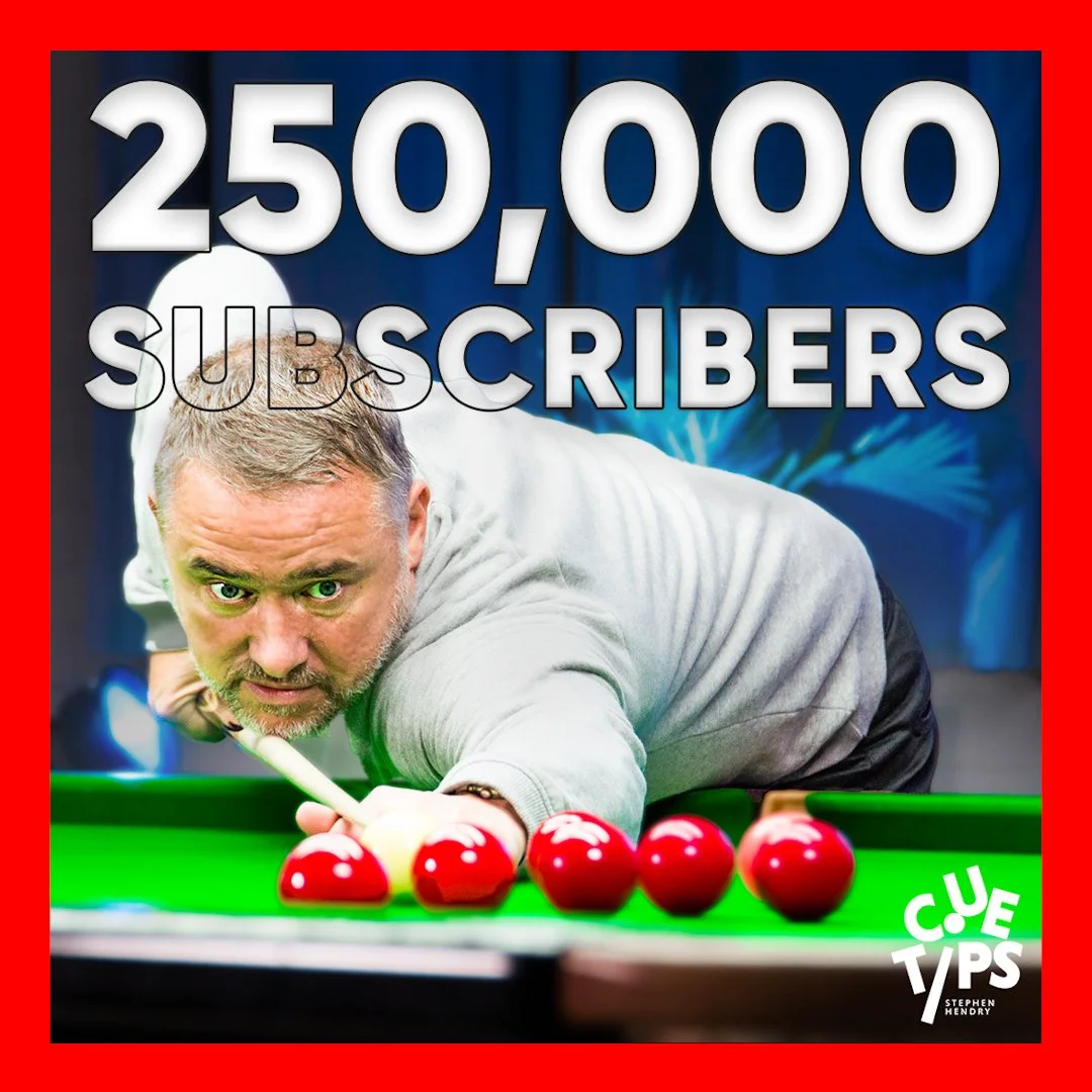 Stephen Hendry + CueTips YouTube Channel