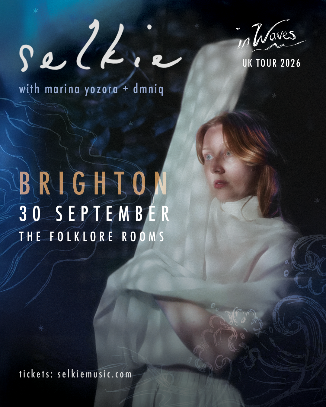 Selkie Brighton support show