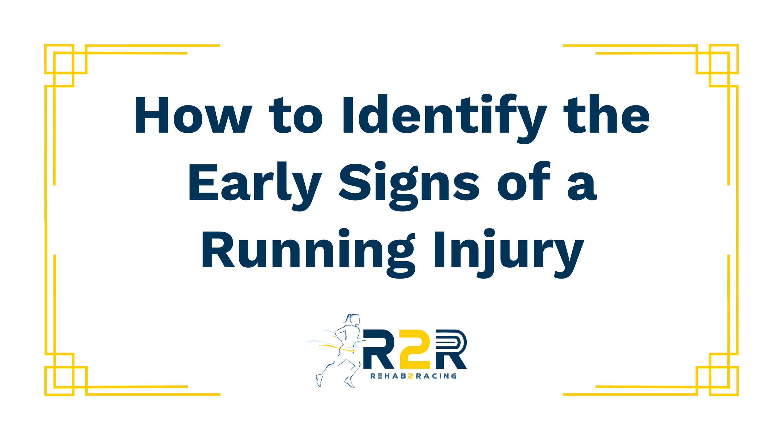 How to Identify the Early Signs of a Running Injury