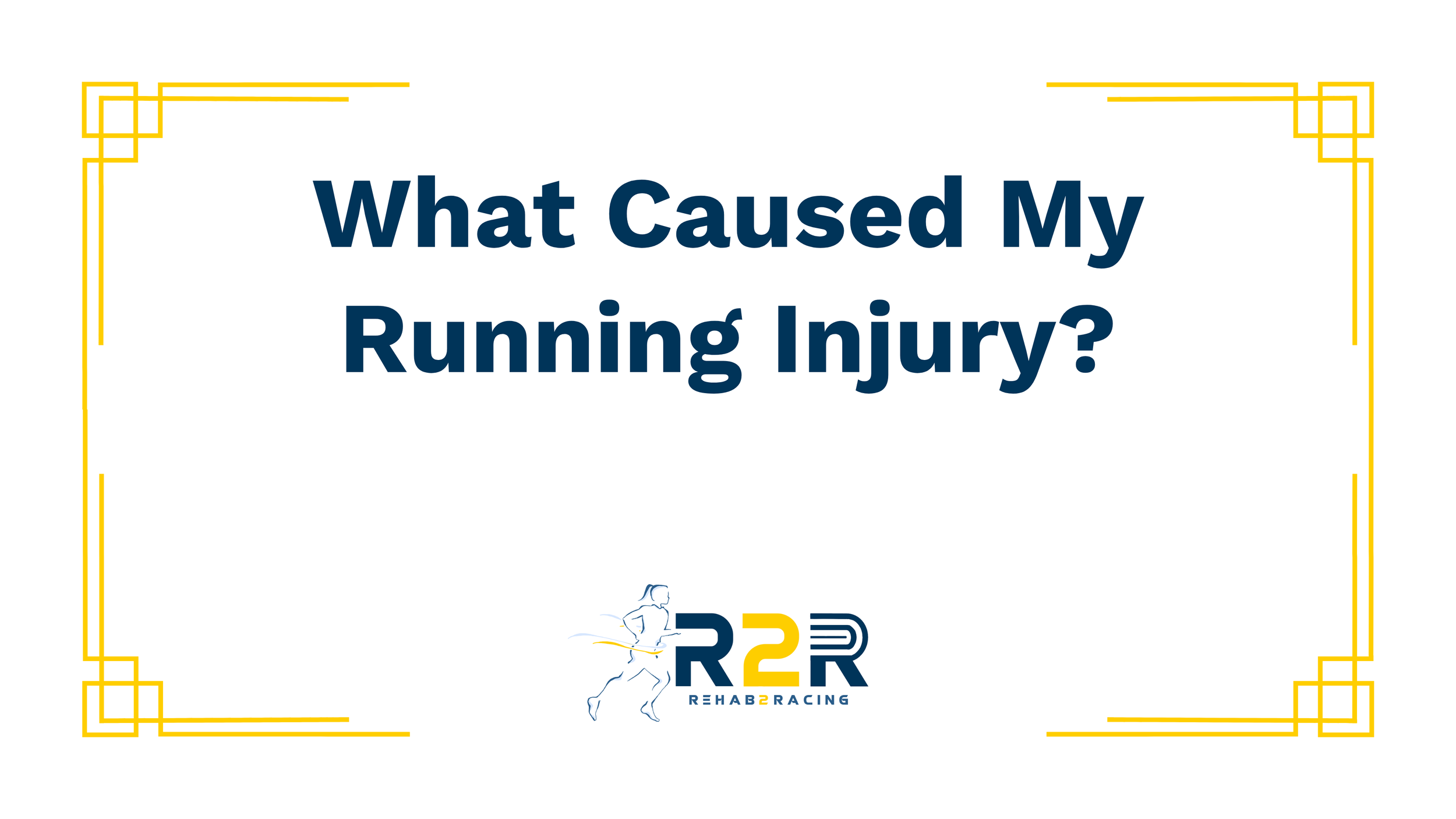 What Caused My Running Injury?