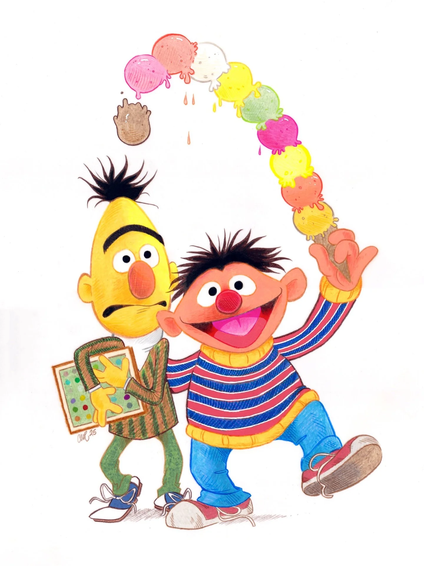 MONDAYONETTES: a weekly puppetry spotlight series

This week&rsquo;s subject is Sesame Street&rsquo;s iconic duo, Bert &amp; Ernie! If Big Bird is my favorite of the Sesame Street Muppets, Bert &amp; Ernie share my second place. Part of me loves them