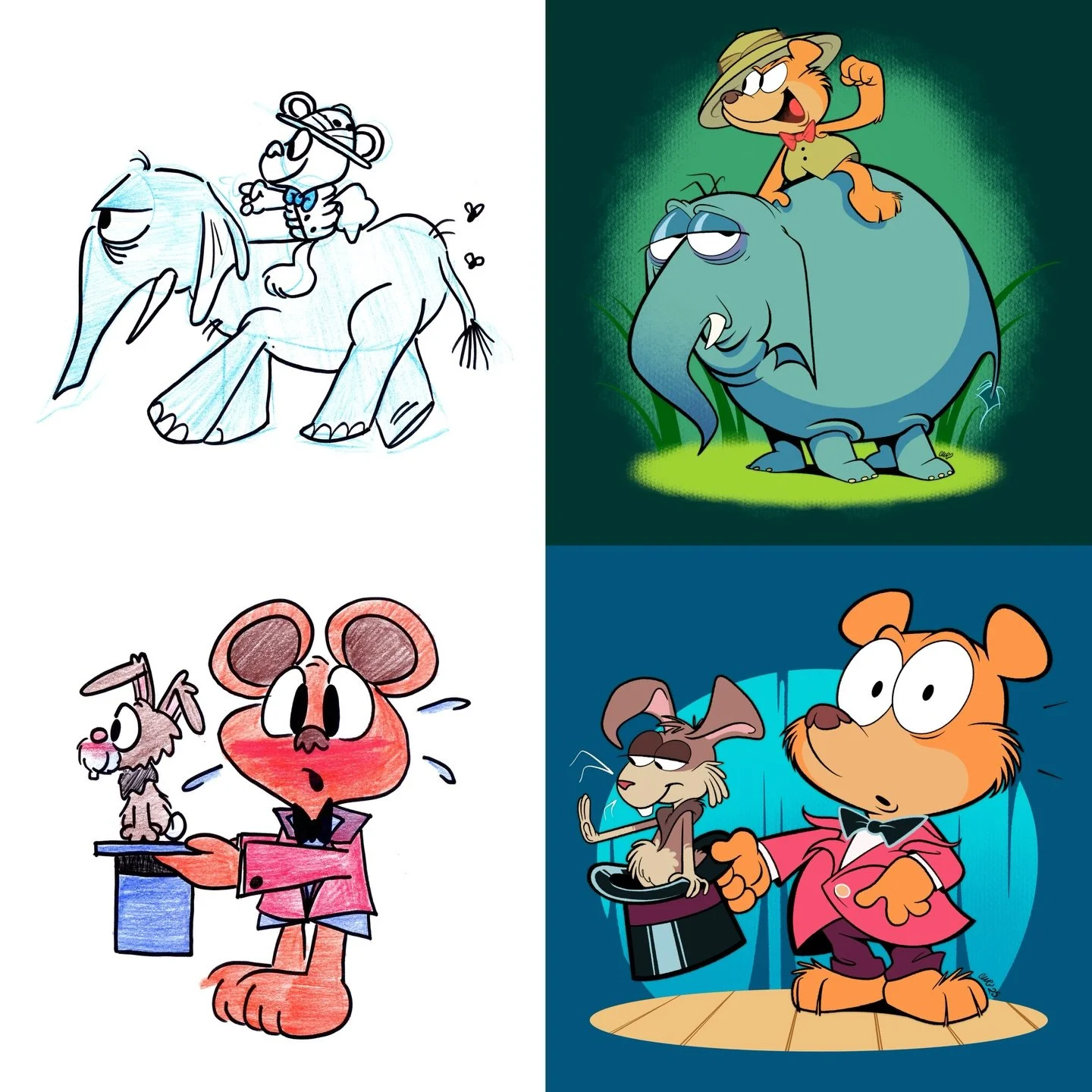 15 Years of Growth! || 2011 v. 2026

Just for kicks, I did a couple redraws recently with Edward Bear, one of my very first &ldquo;original characters.&rdquo; I put that in quotations because like many of my old OCs, Edward was just a vehicle for me 