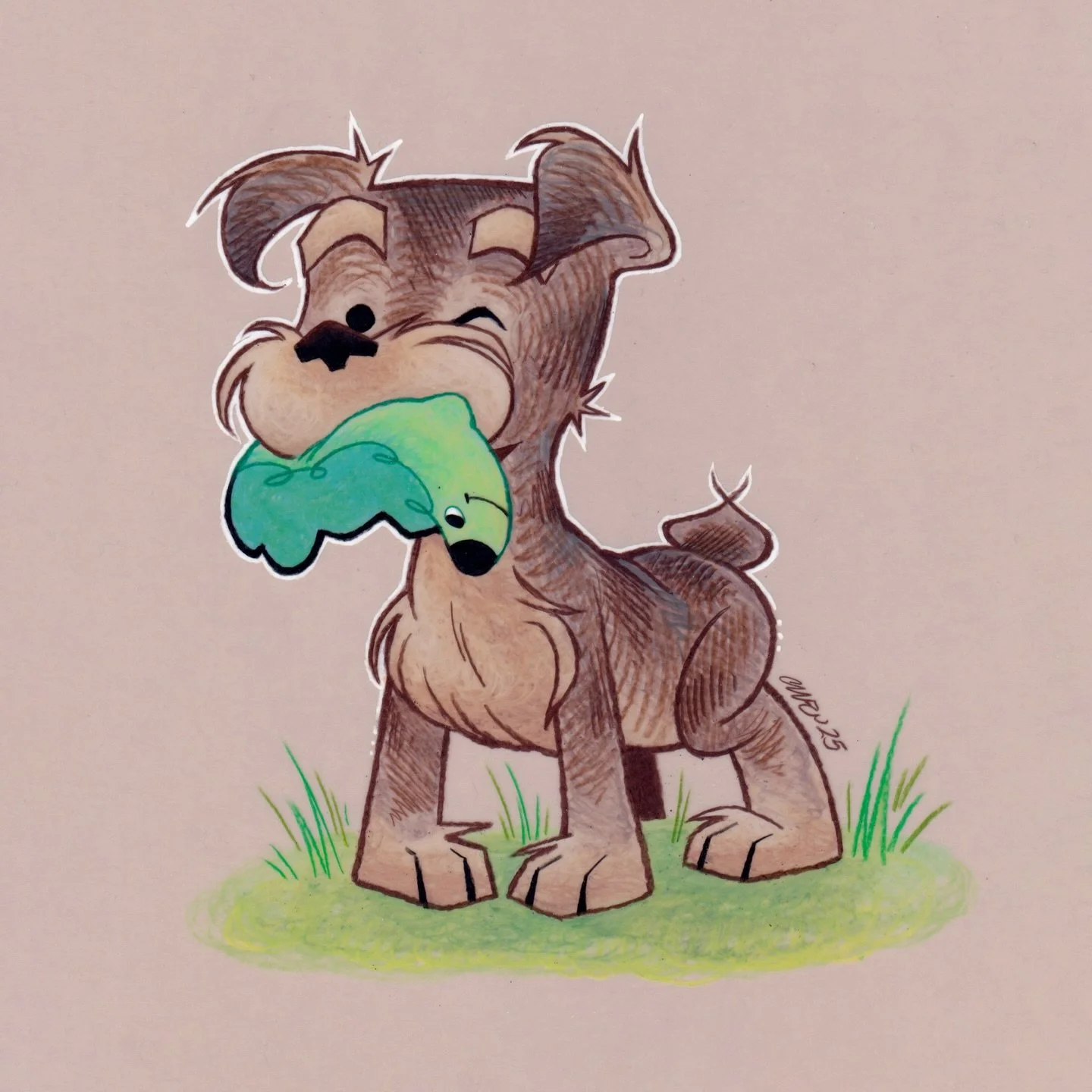 Belated by a week or two, but I had to pay a birthday tribute to the sweetest dog on earth! Happy birthday, Dottie! You are a dog and will never read this but happy birthday!
#CharacterArt #Caricature #Pet #DogsOfInstagram