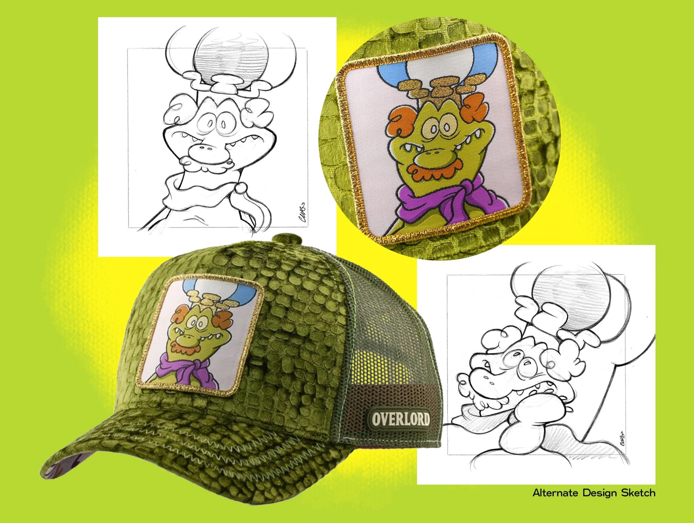 Yet another Sesame Street cap I helped to illustrate for Overlord dropped a few days ago! The Muppet hats were already a joy, but as a lover of Sesame Street&rsquo;s catalog of original and experimental animation (especially Bud Luckey&rsquo;s cartoo