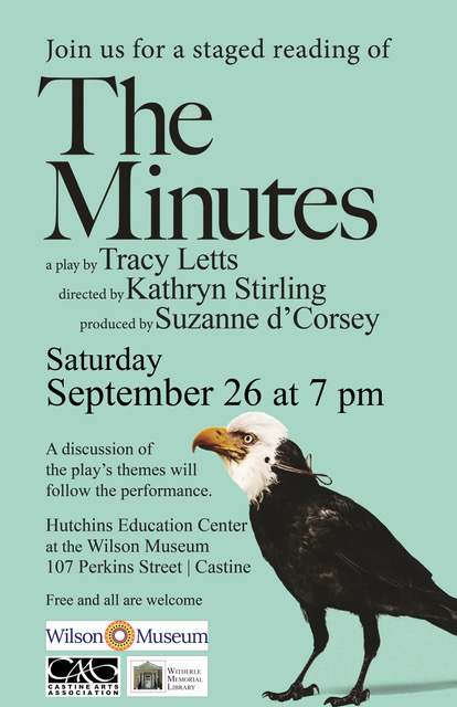 A Staged Performance of Tracy Lett's The Minutes