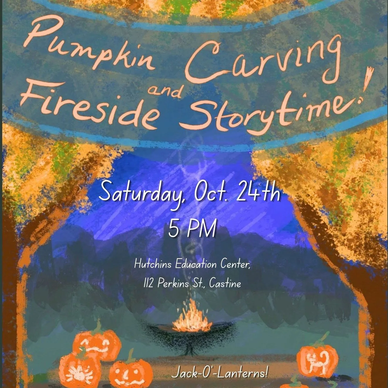 Pumpkin Carving &amp; Fireside Storytime