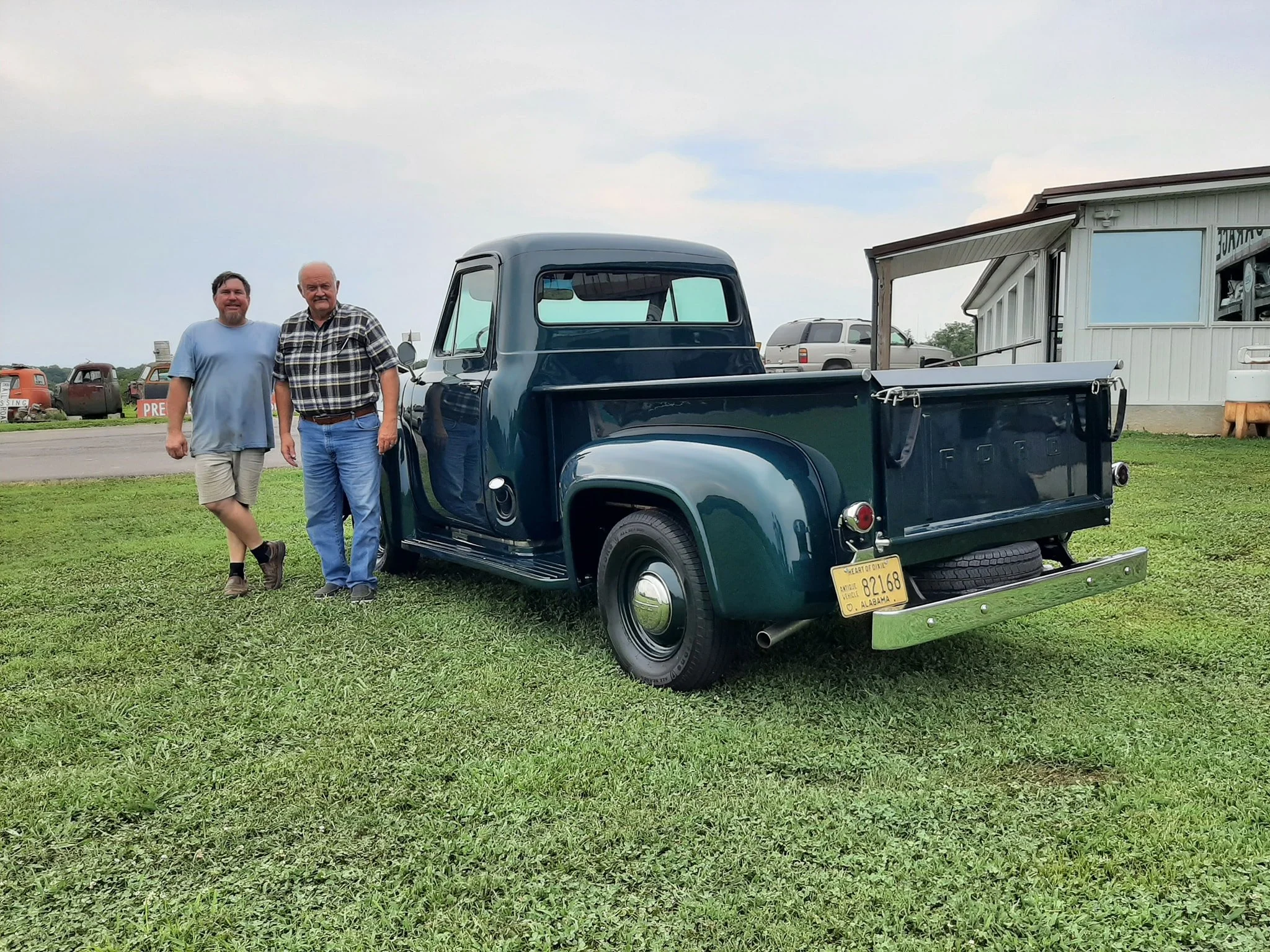 1953 Ford F1 after restoration