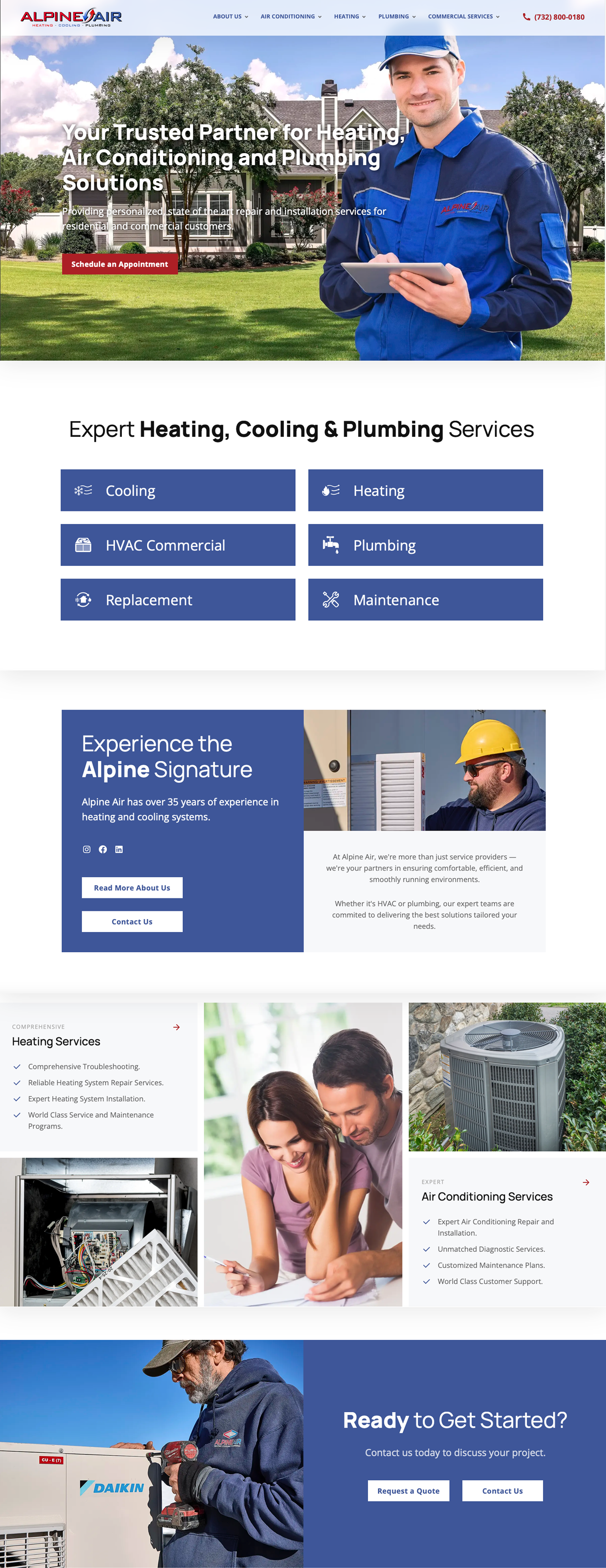 Company Website Redesign New Offerings