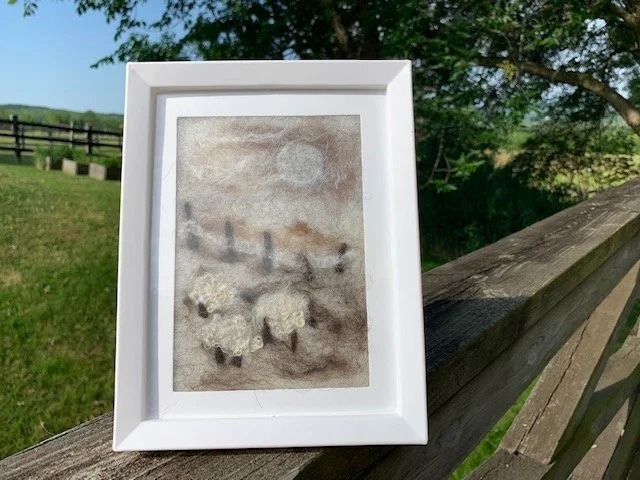 Landscape - Needle Felting