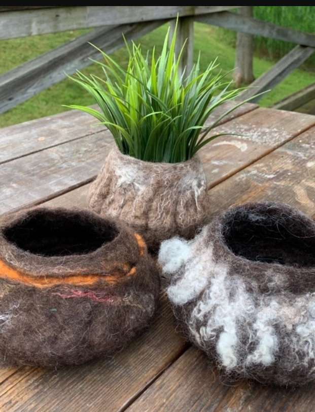 Wet Felting - Vessel Workshop