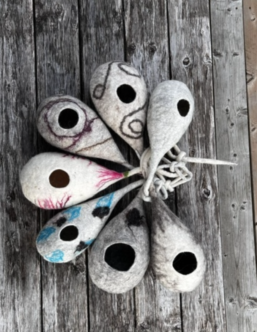 Wet Felting Workshop - Make a Decorative Pod/Bowl