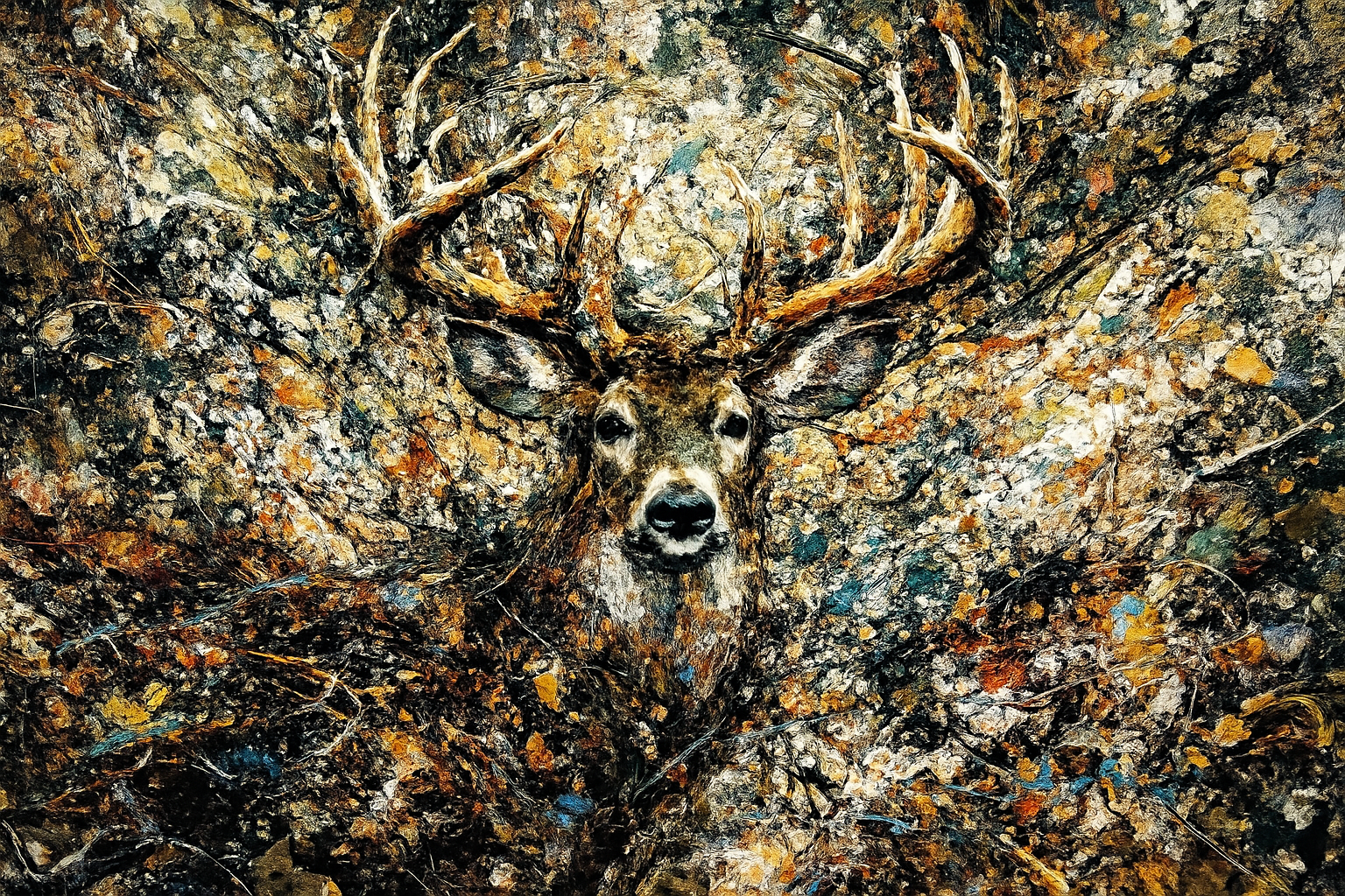20251216_0744_Whitetail Buck Abstract_simple_compose_01kckk1apnf0ab3ncm8yzrj4tw.png