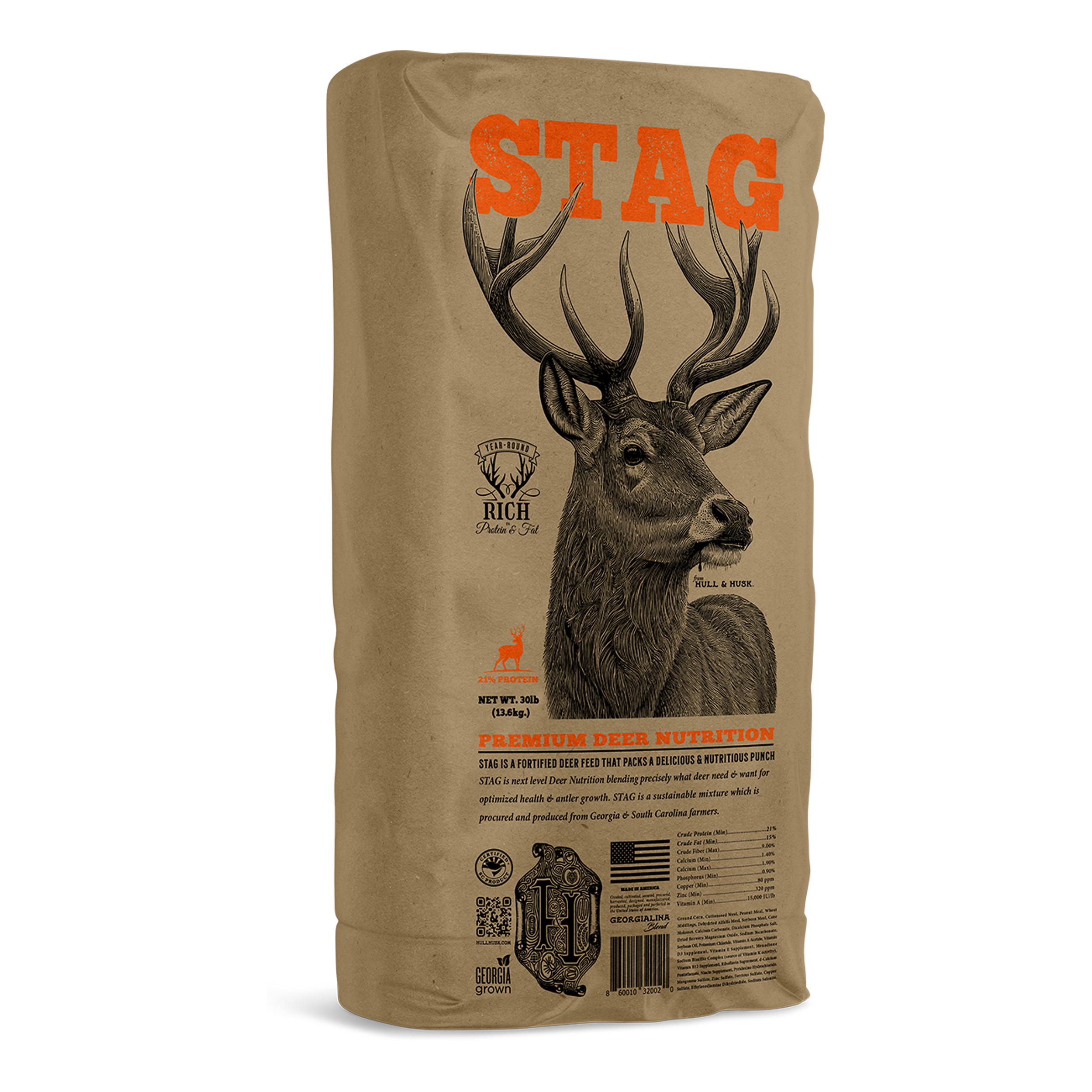40LB Bag of STAG - Premium Deer Feed