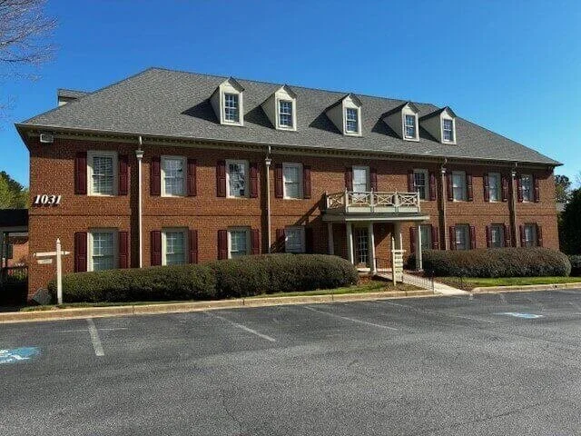 Alpharetta trauma therapist office building providing in-person therapy services in a welcoming professional setting. |  Alpharetta Trauma Therapy | 30009 | 30004 | 30005