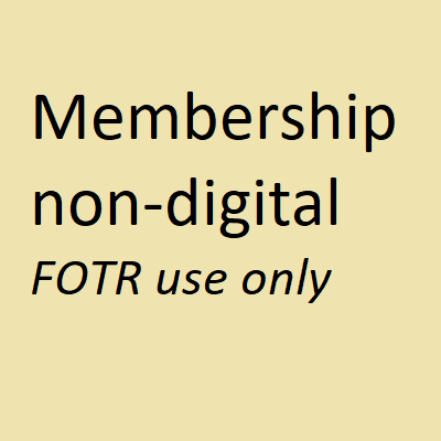 FOTR Membership (For Non Digital Payments - Internal Use)
