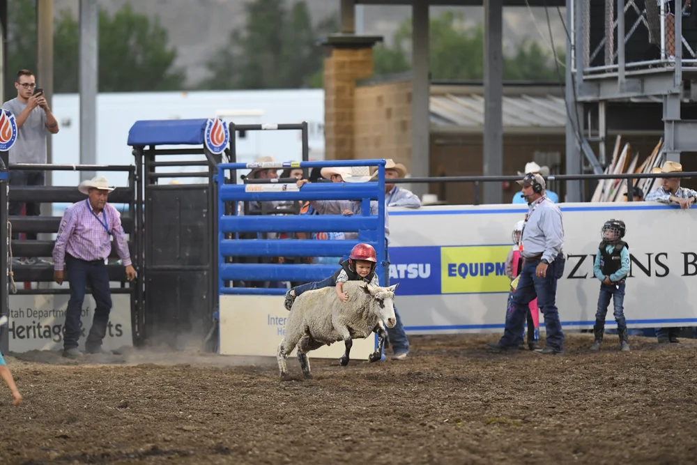 MUTTON BUSTING — Utah Days of 47 Rodeo | July 21-25 in Salt Lake City