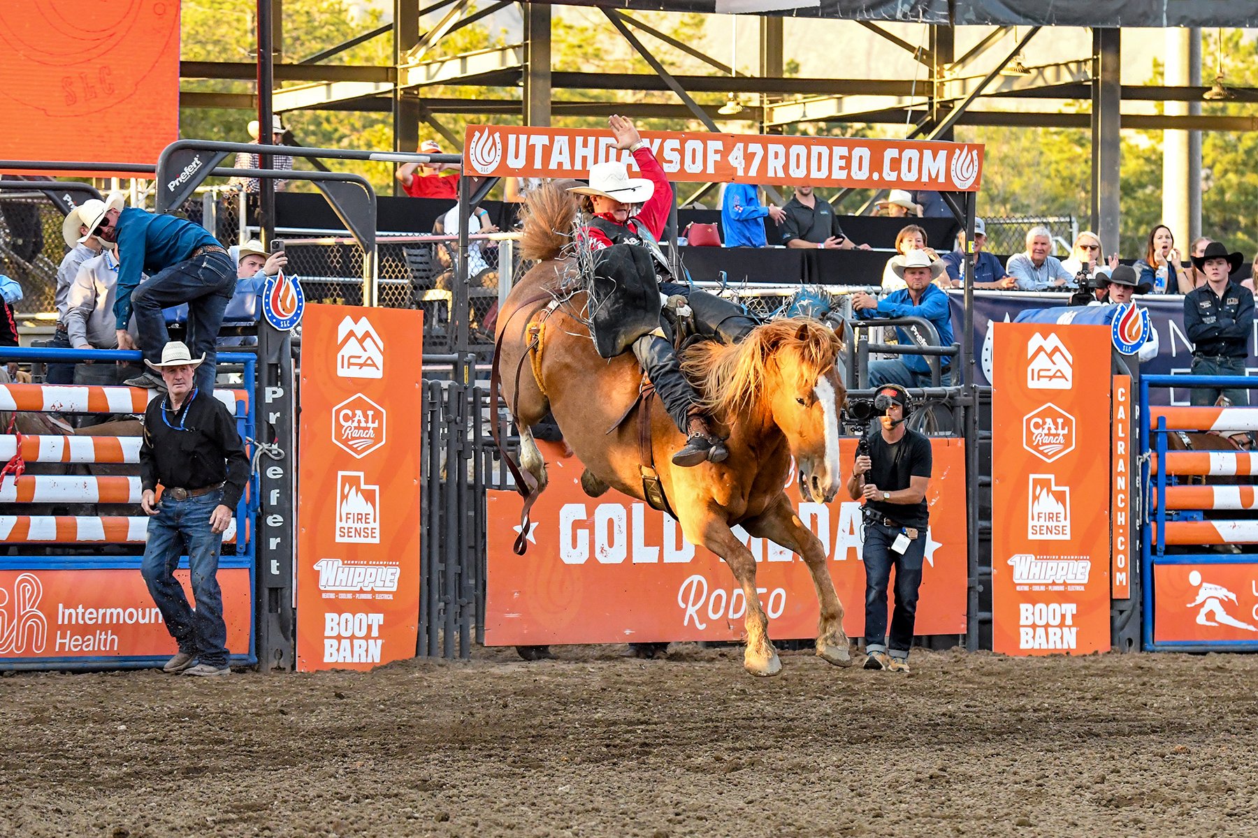 Pioneer Day at the Utah Days of ’47 Rodeo Was Action Packed
