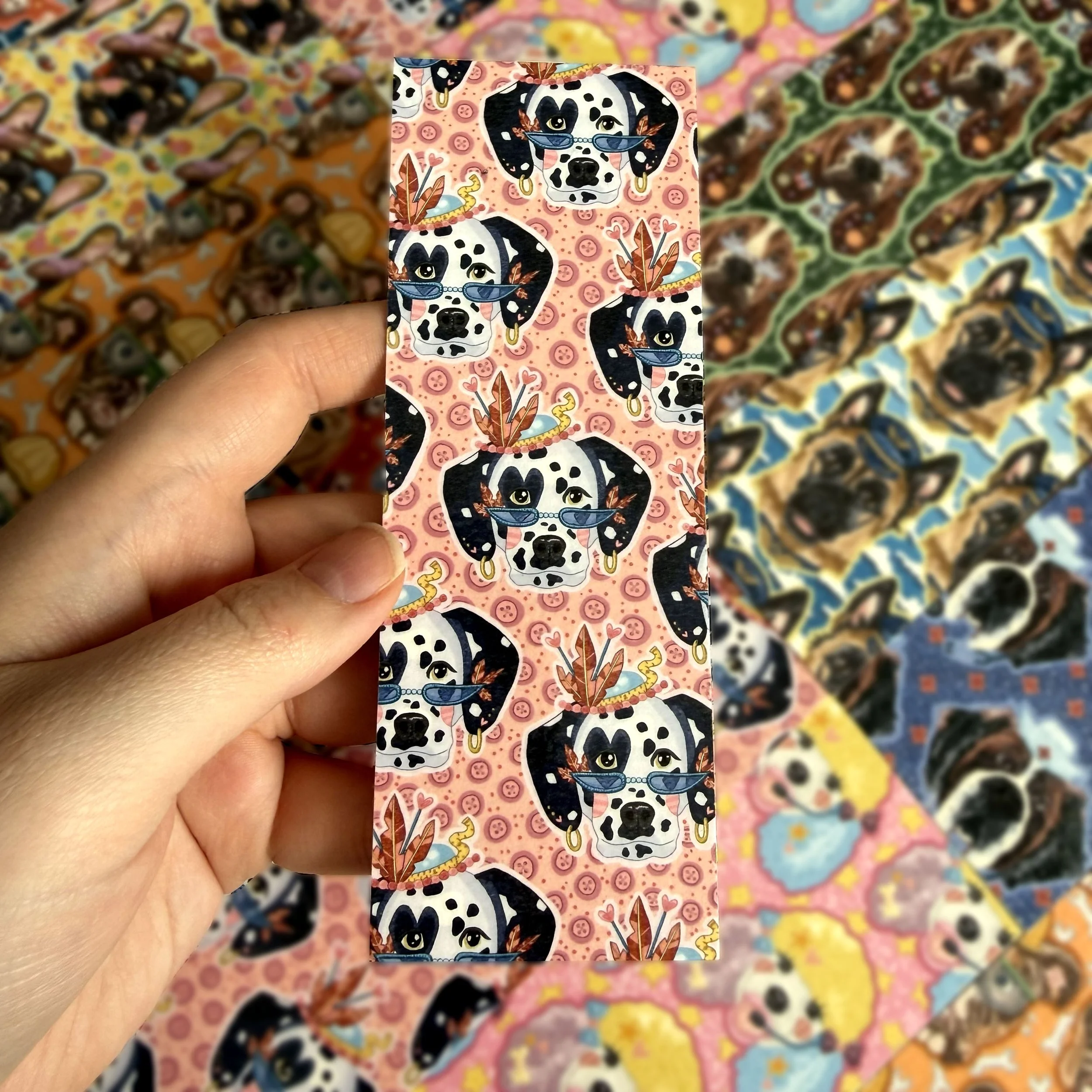 Fashion Dog Bookmark