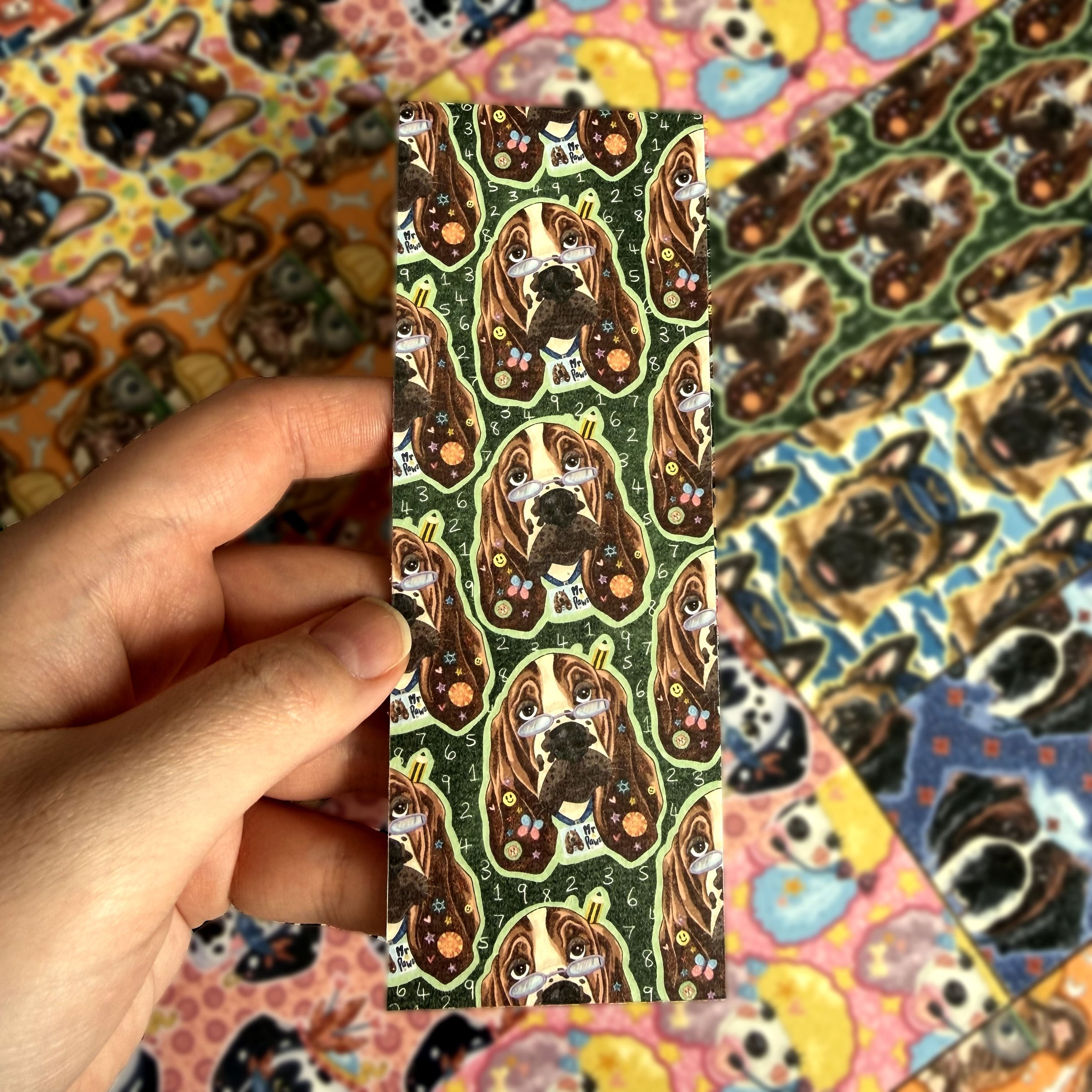 Teacher Dog Bookmark