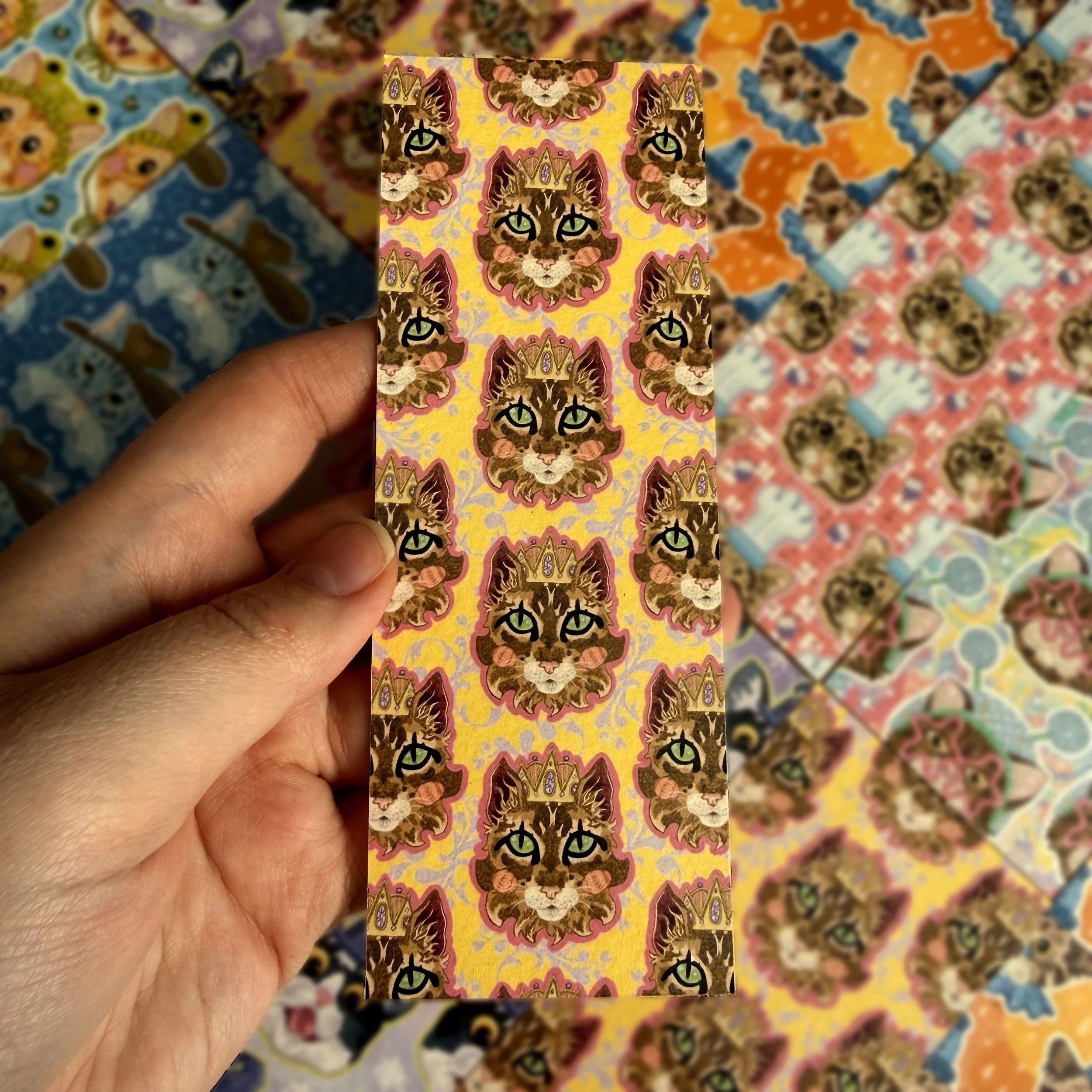 Royal Cat Bookmark