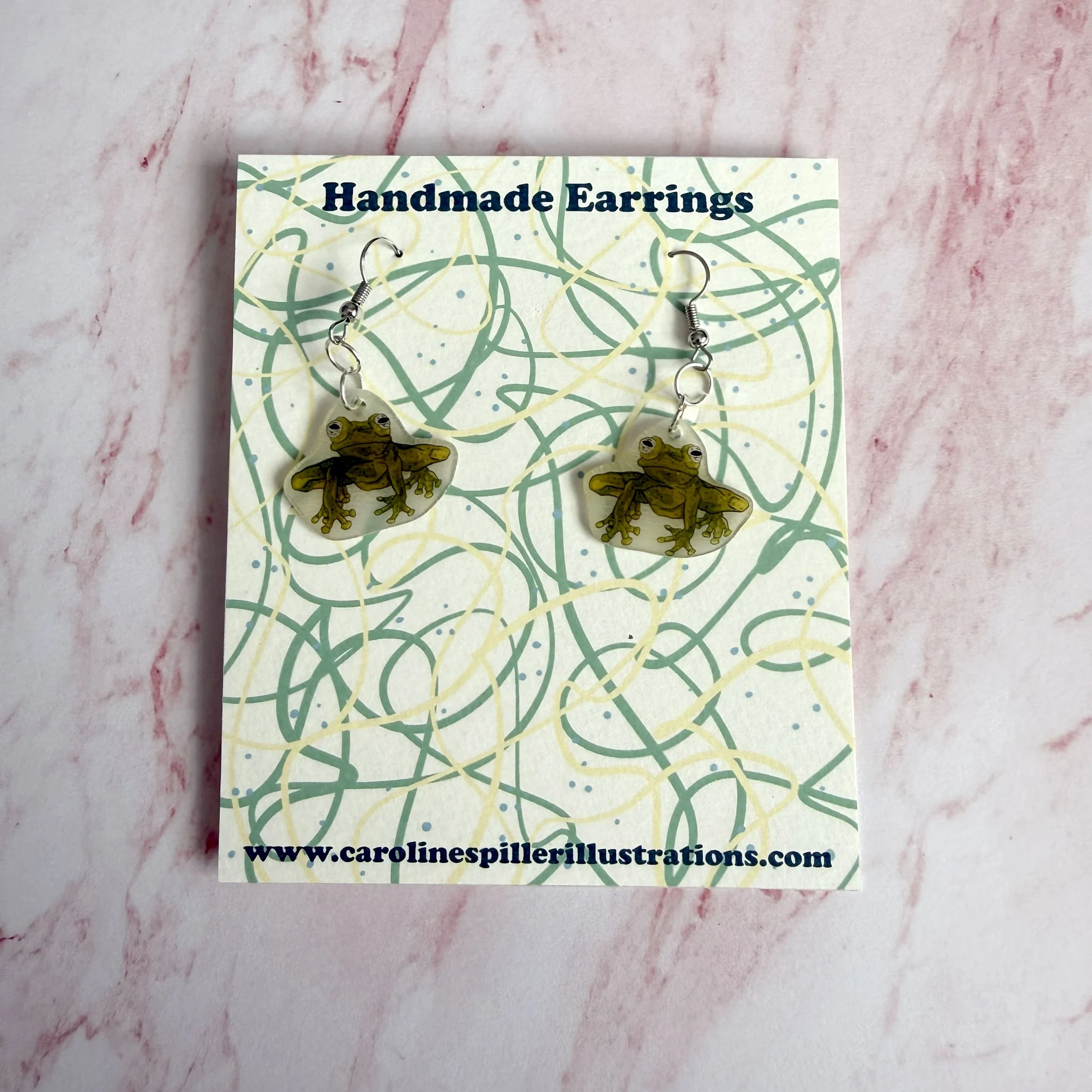 Frog Earrings