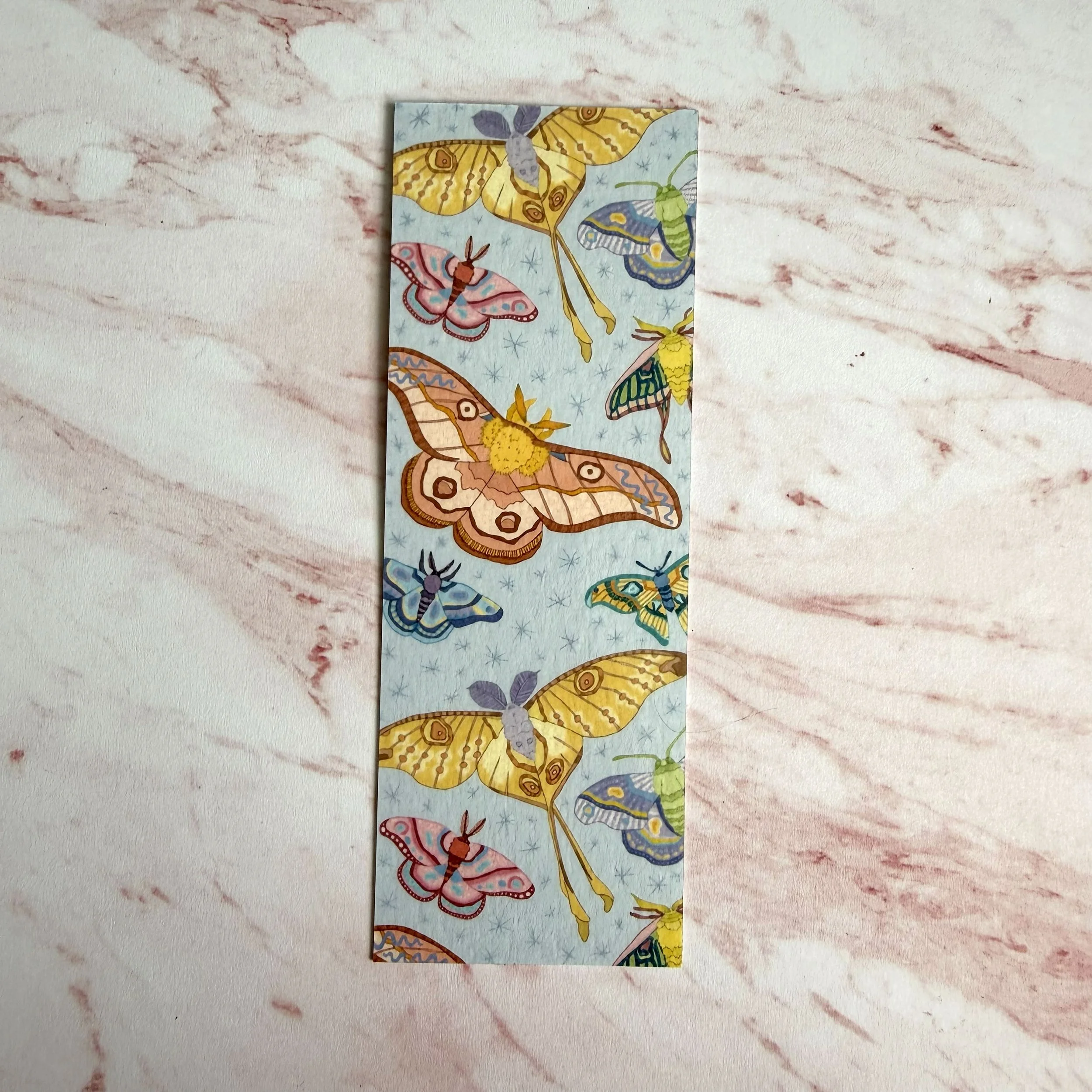 Moth Bookmark